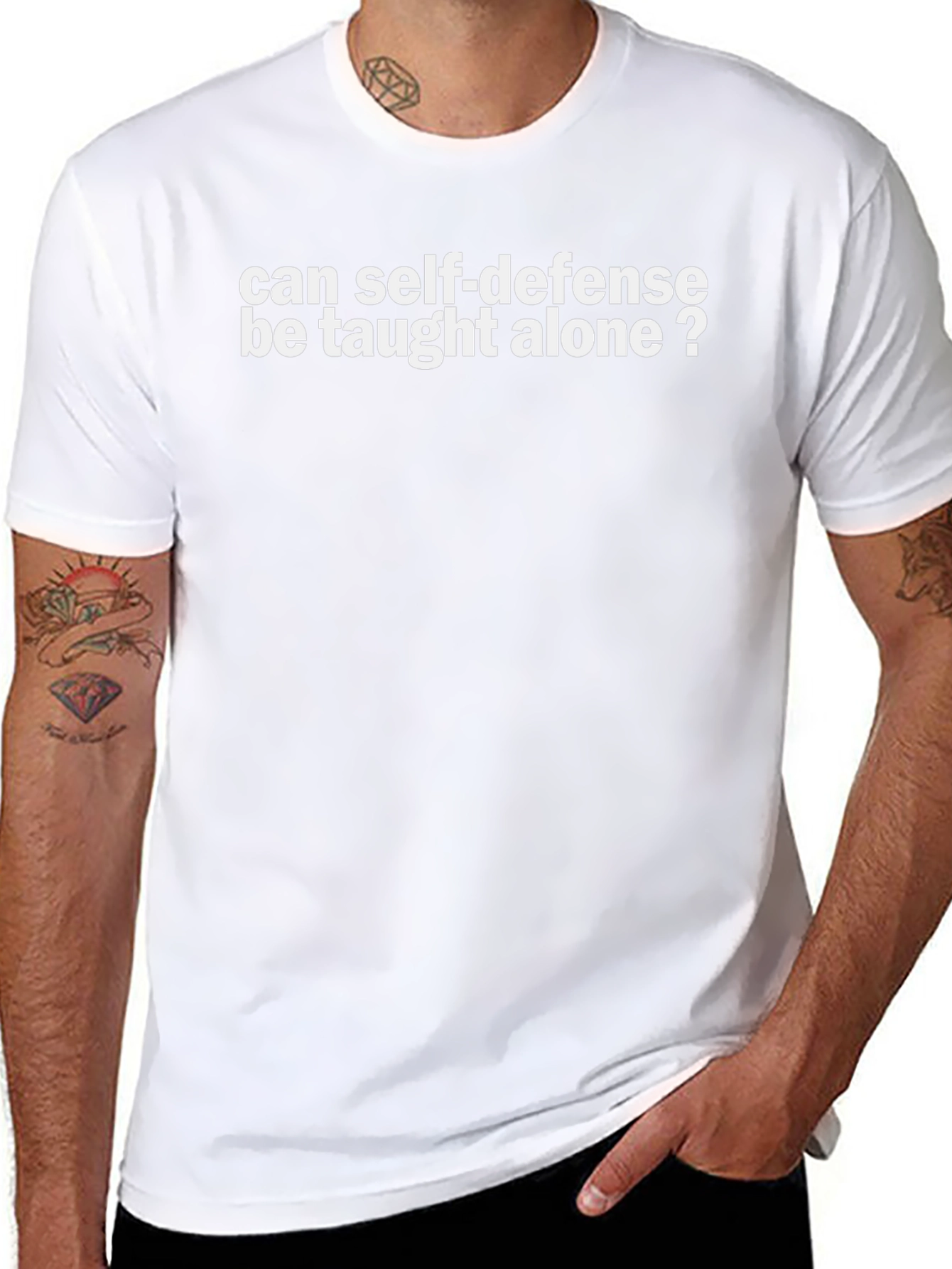 Self-Defense T-Shirt: Can It Be Taught Alone?