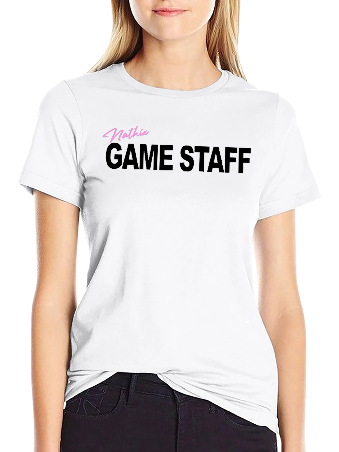 Mathix Game Staff Black T-Shirt