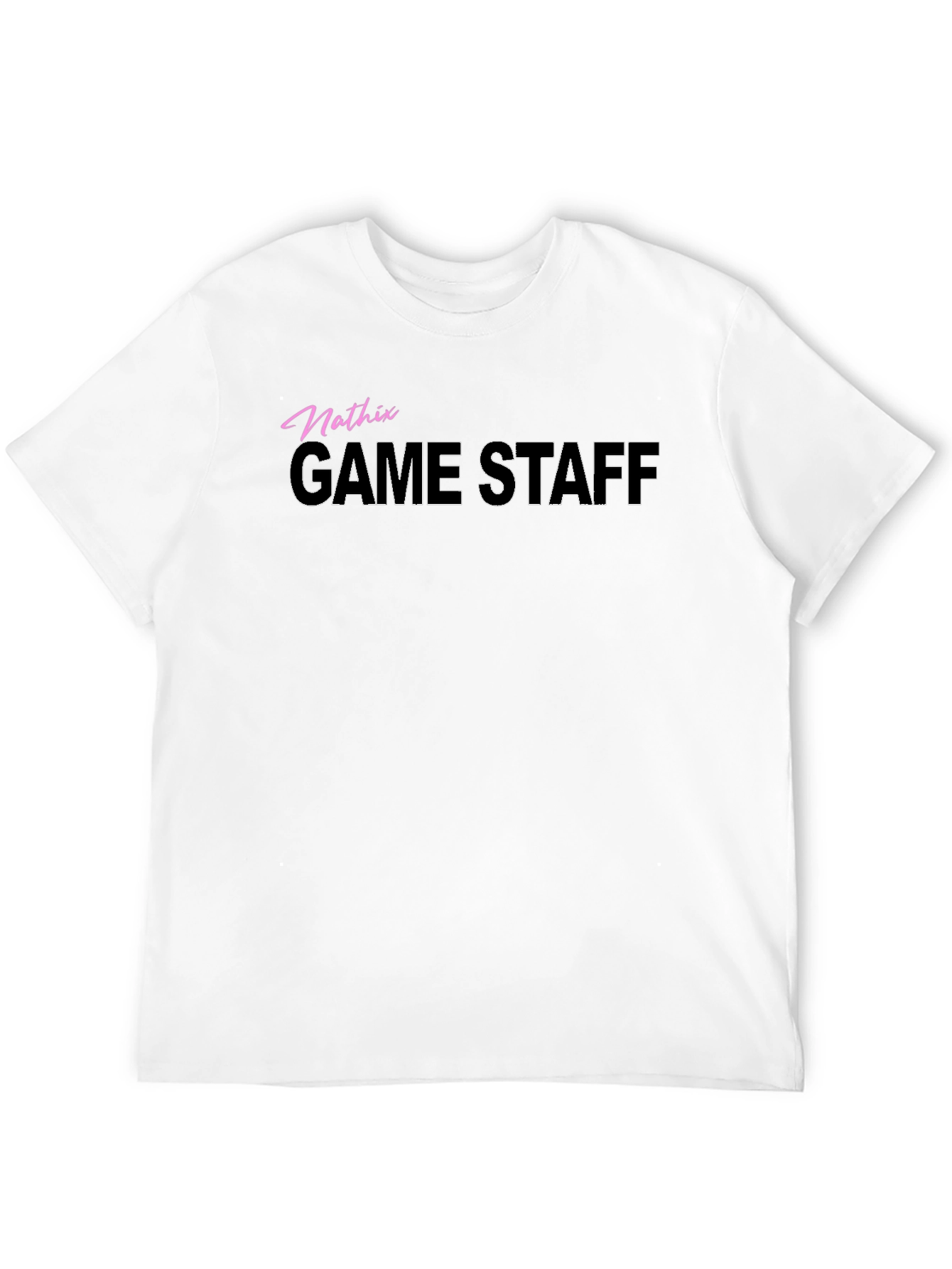 Mathix Game Staff Black T-Shirt