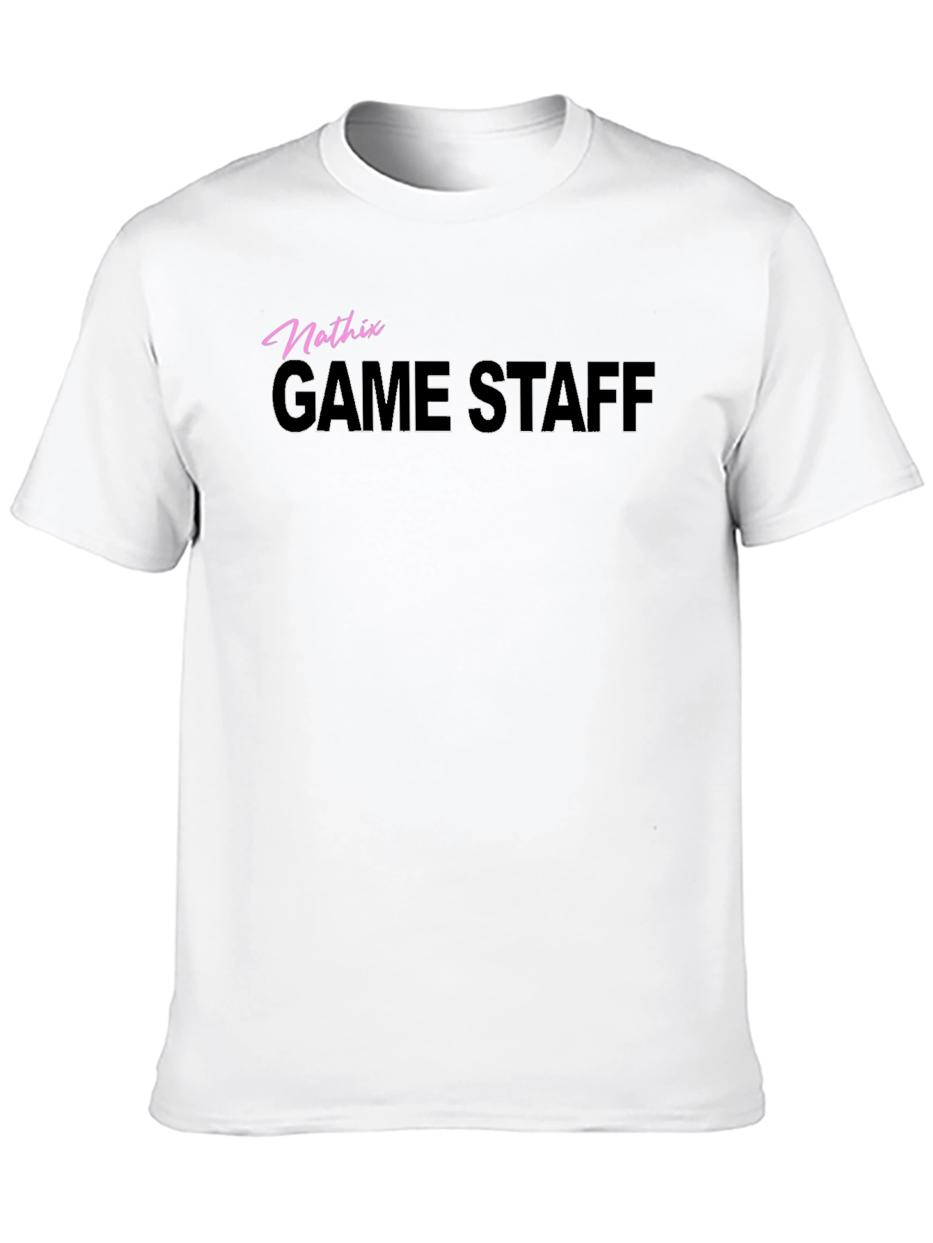Mathix Game Staff Black T-Shirt