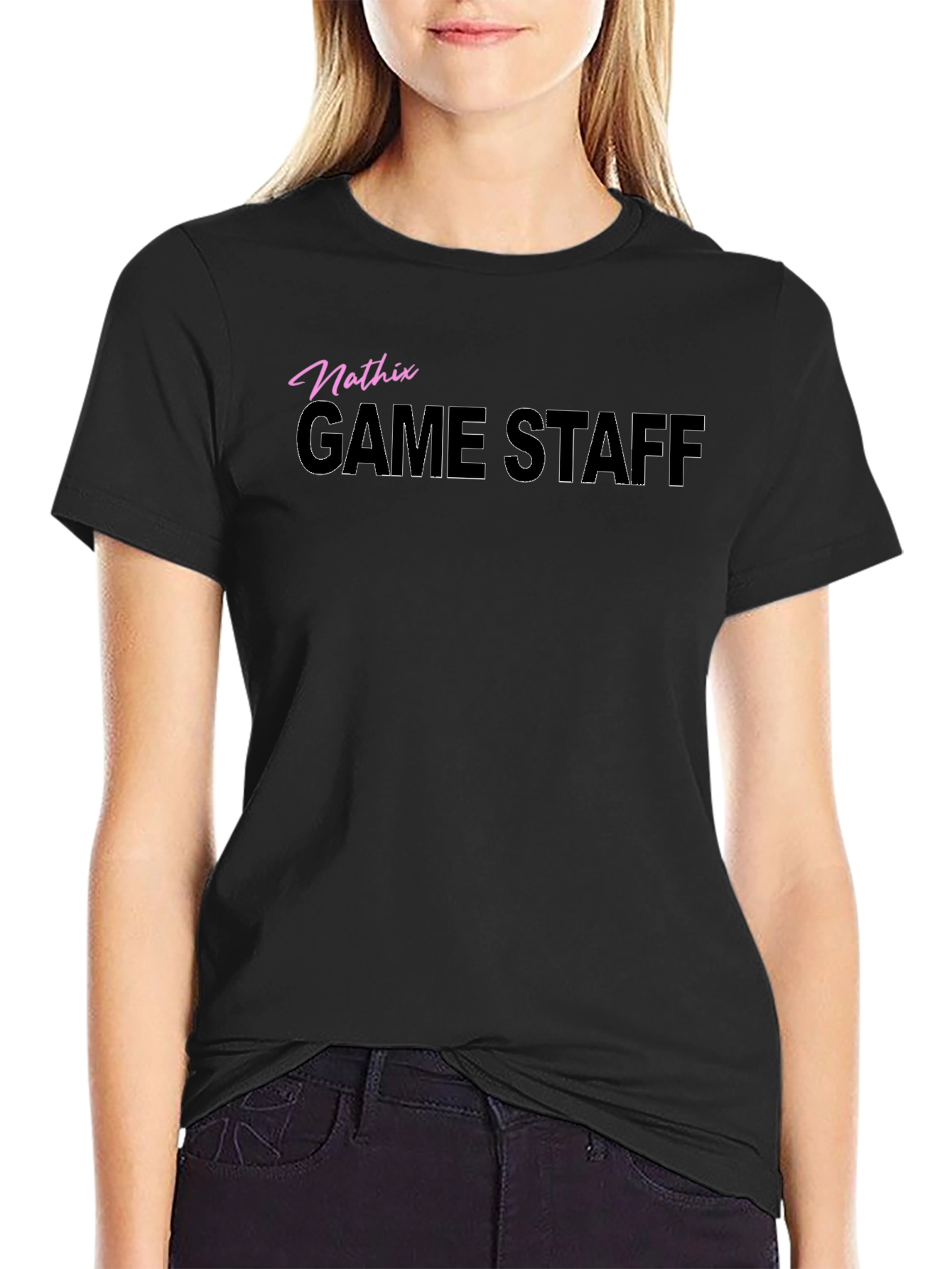 Mathix Game Staff Black T-Shirt