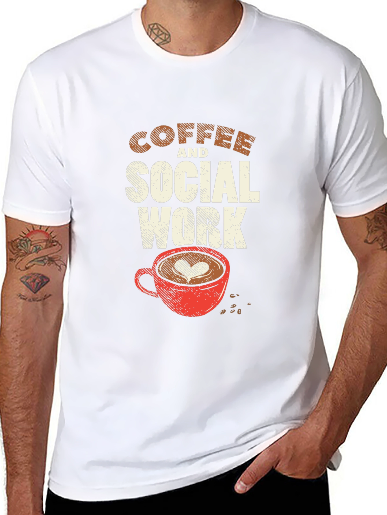 Coffee and Social Work T-Shirt