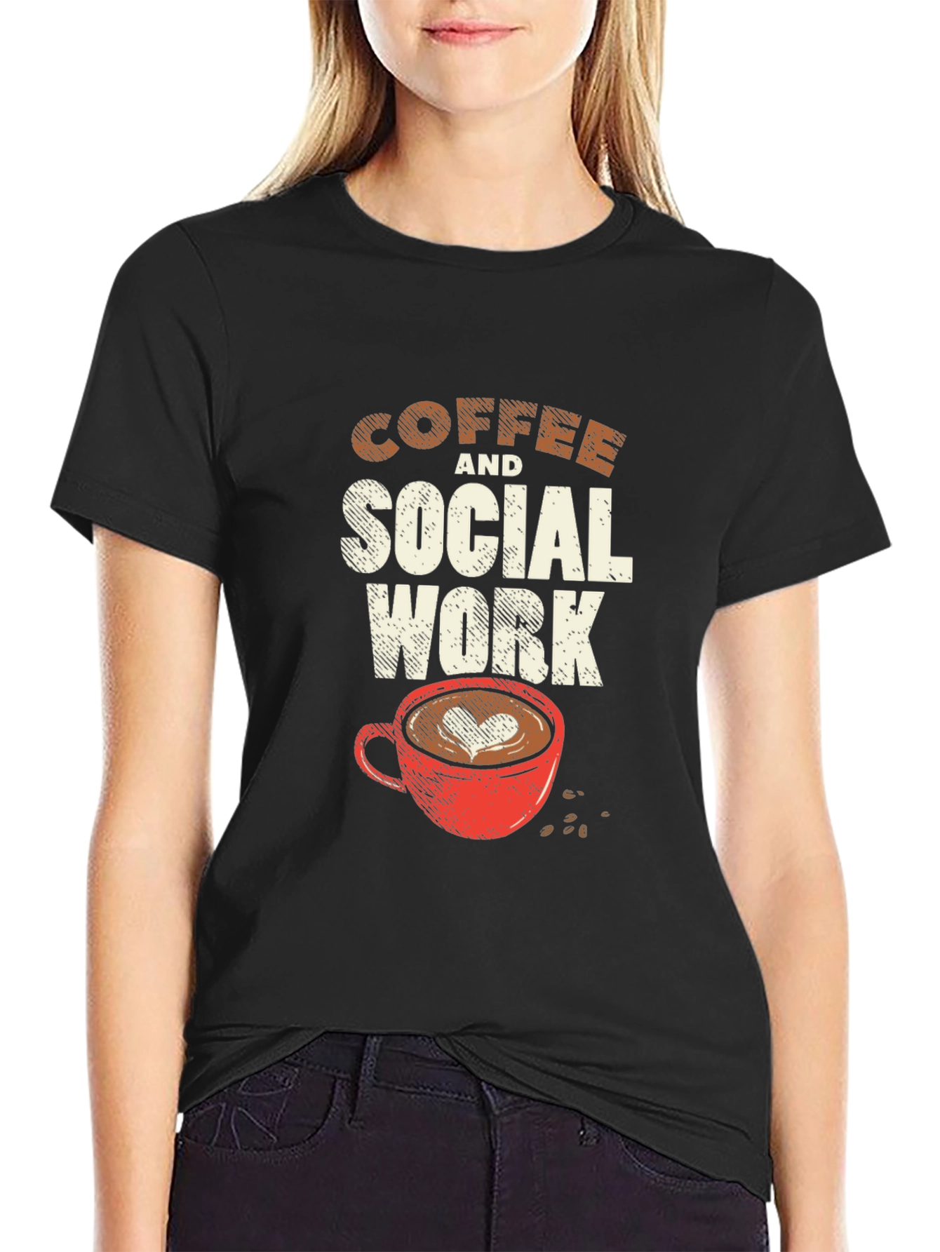 Coffee and Social Work T-Shirt