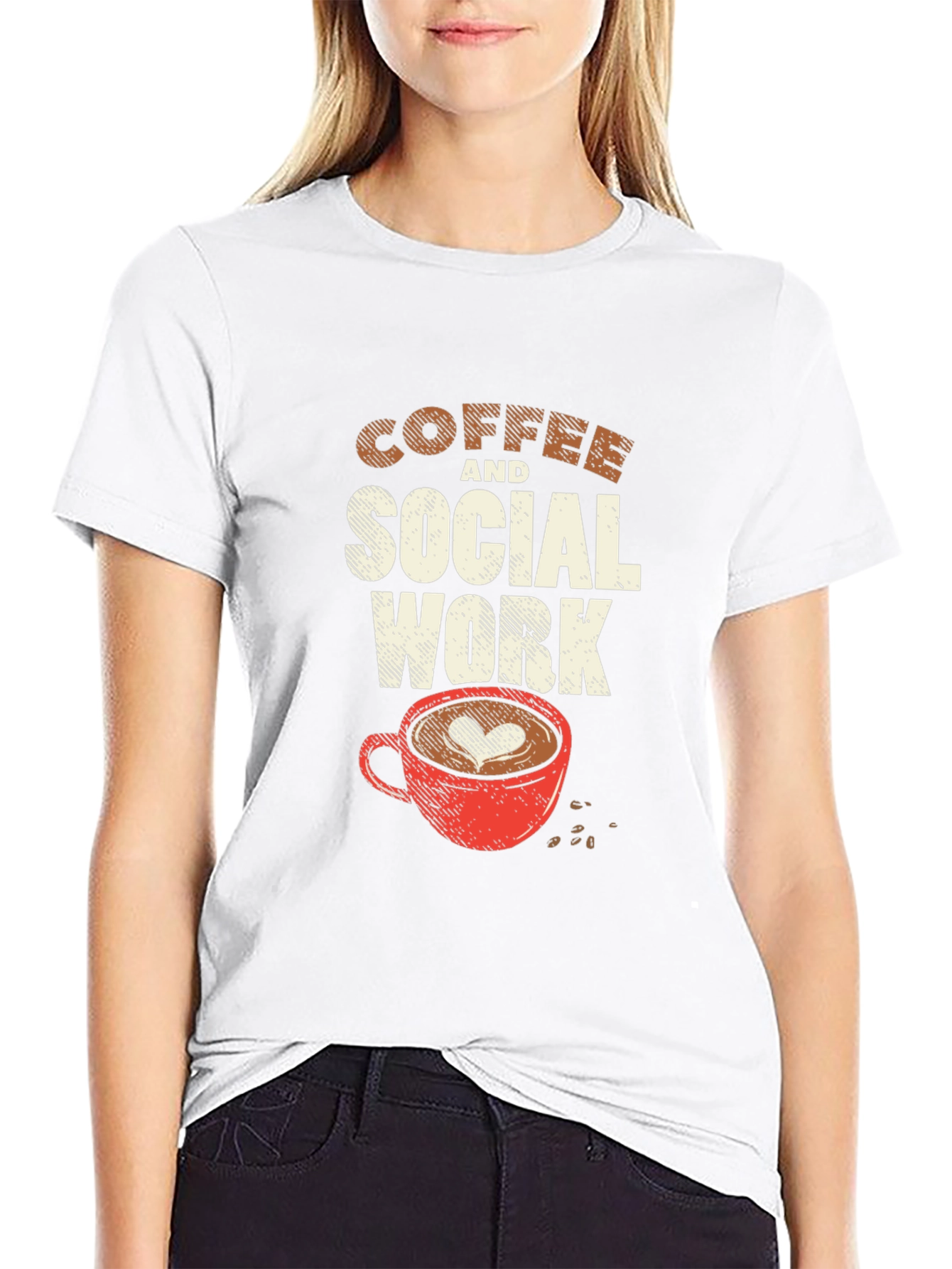 Coffee and Social Work T-Shirt