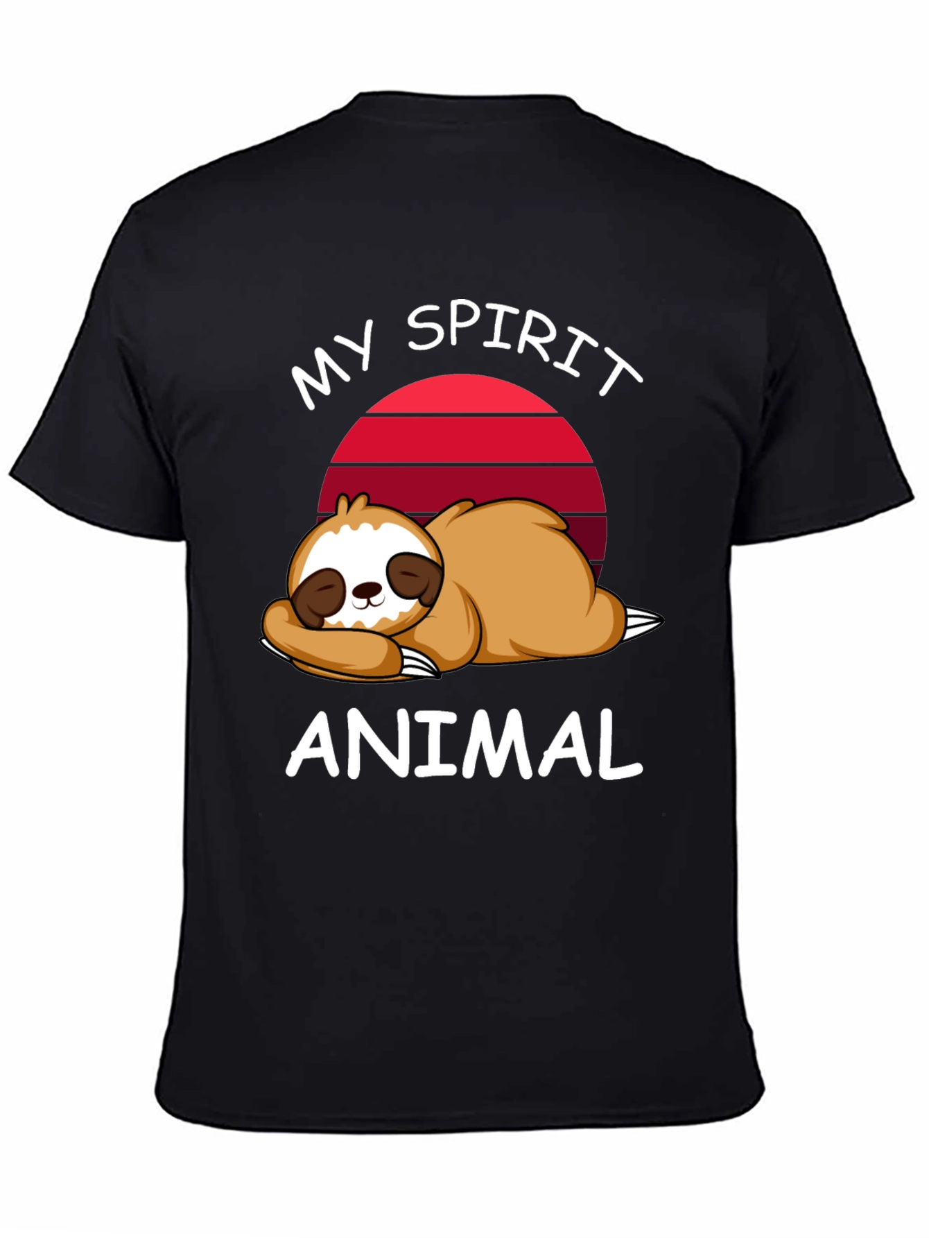 My Spirit Animal Sloth Graphic Tee