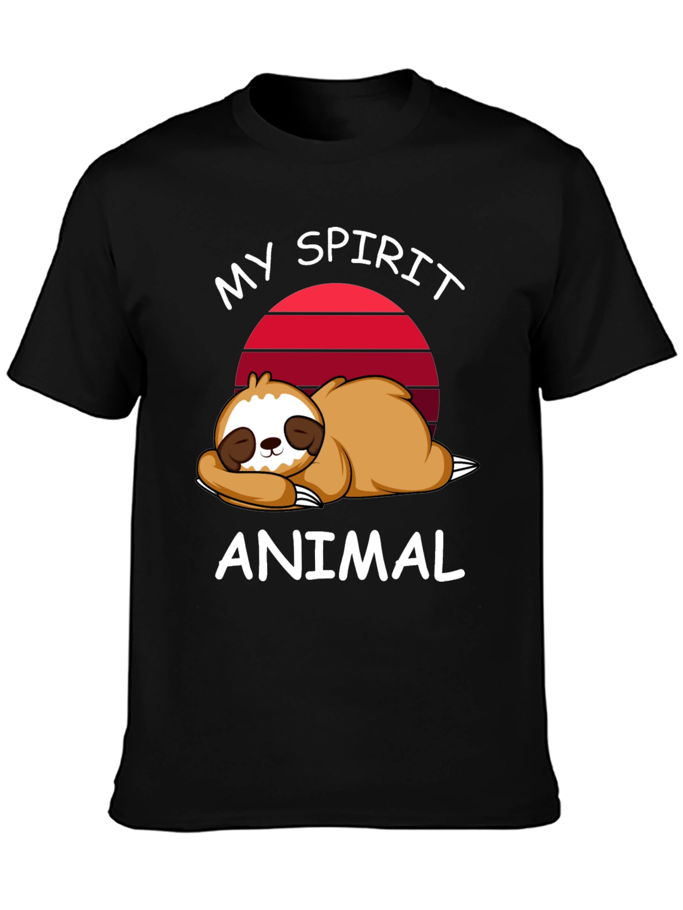 My Spirit Animal Sloth Graphic Tee