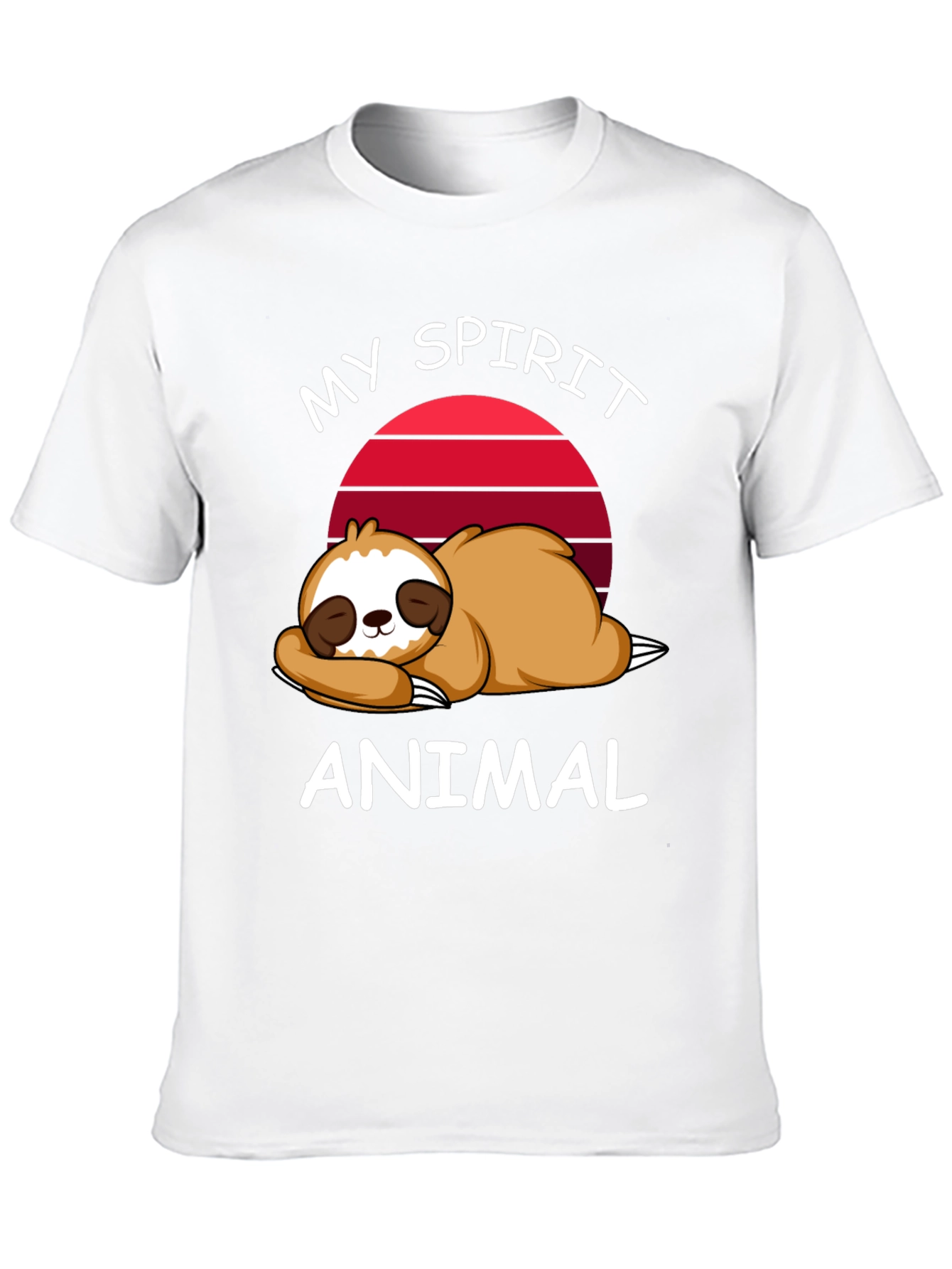 My Spirit Animal Sloth Graphic Tee