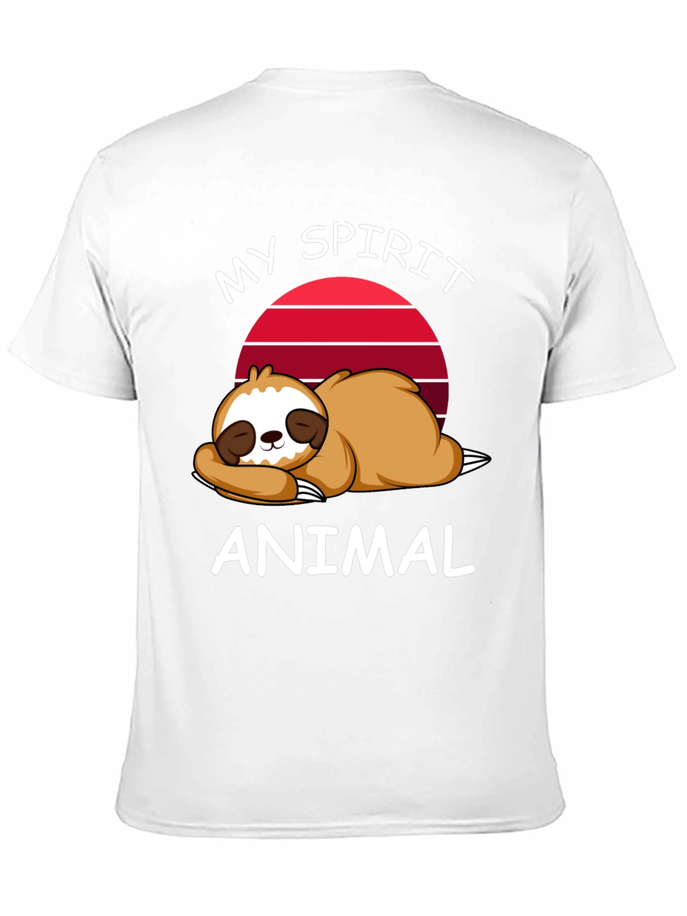 My Spirit Animal Sloth Graphic Tee