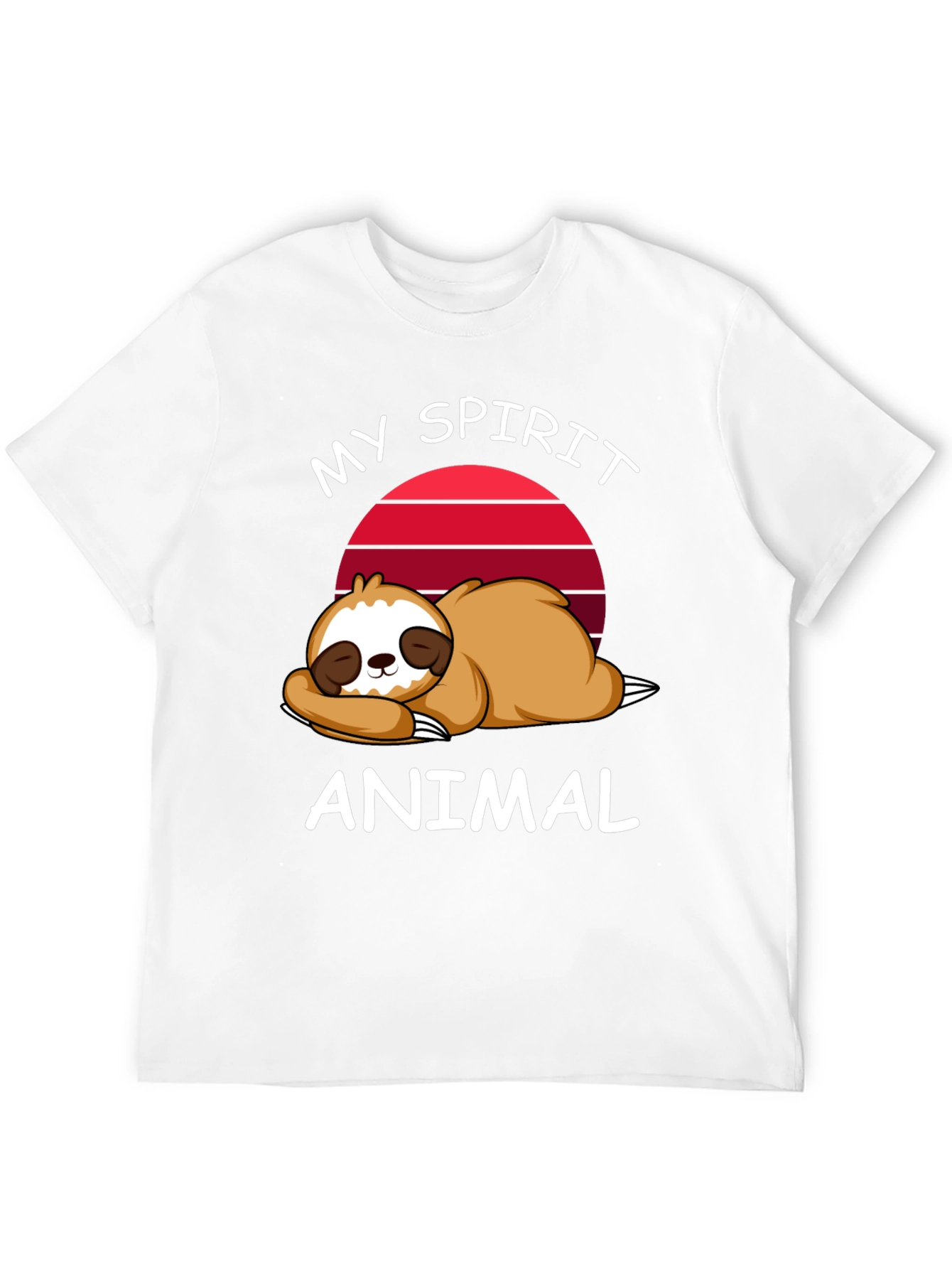 My Spirit Animal Sloth Graphic Tee