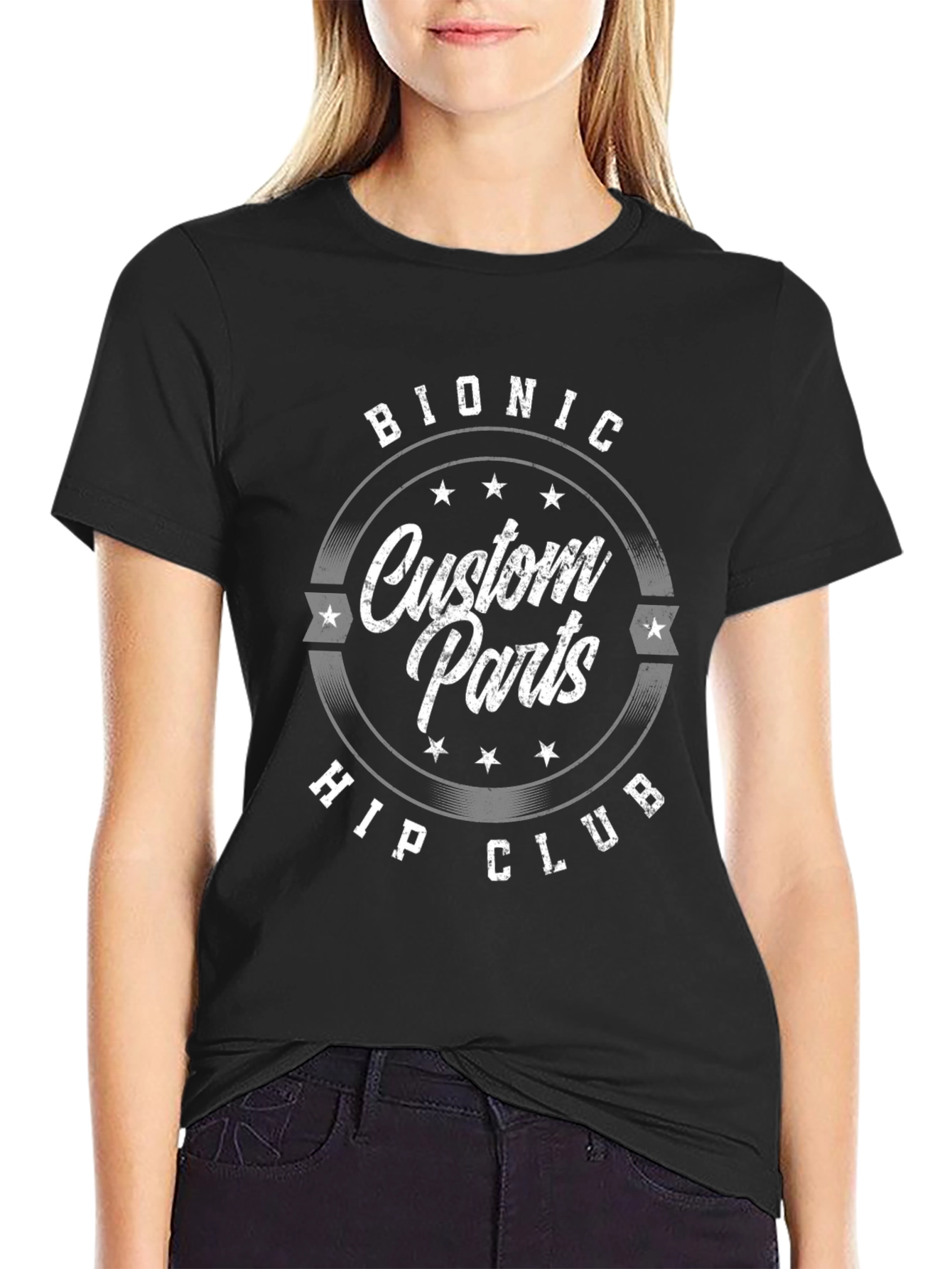 Bionic Custom Parts T-Shirt - Hip Club Design