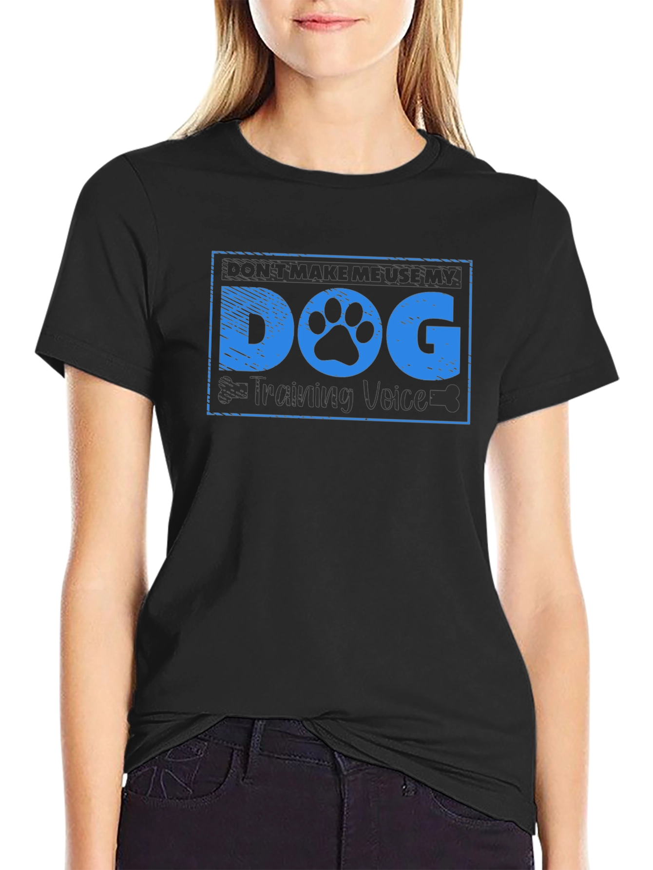 Dog Training Voice T-Shirt - Funny Dog Lover Tee