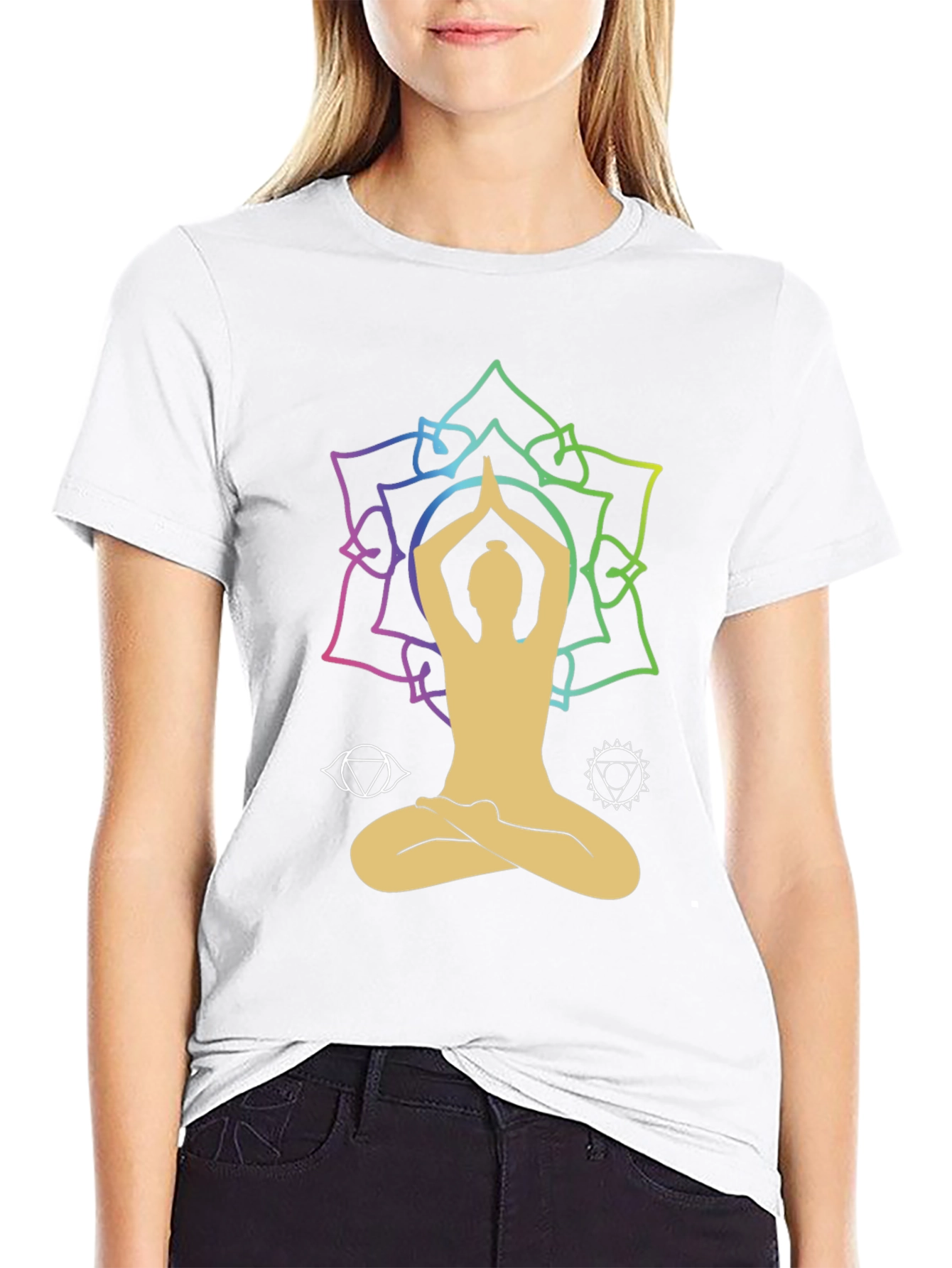 Yoga Lotus Chakra T-Shirt