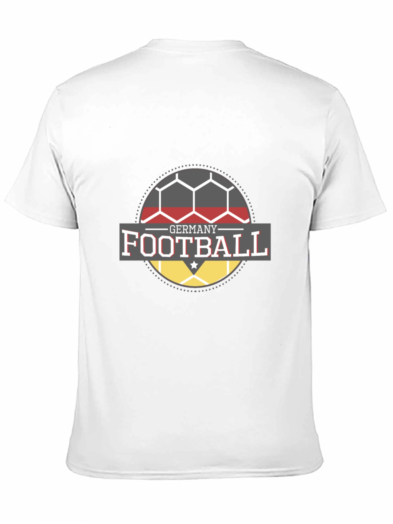 Germany Football T-Shirt - Black Soccer Fan Tee