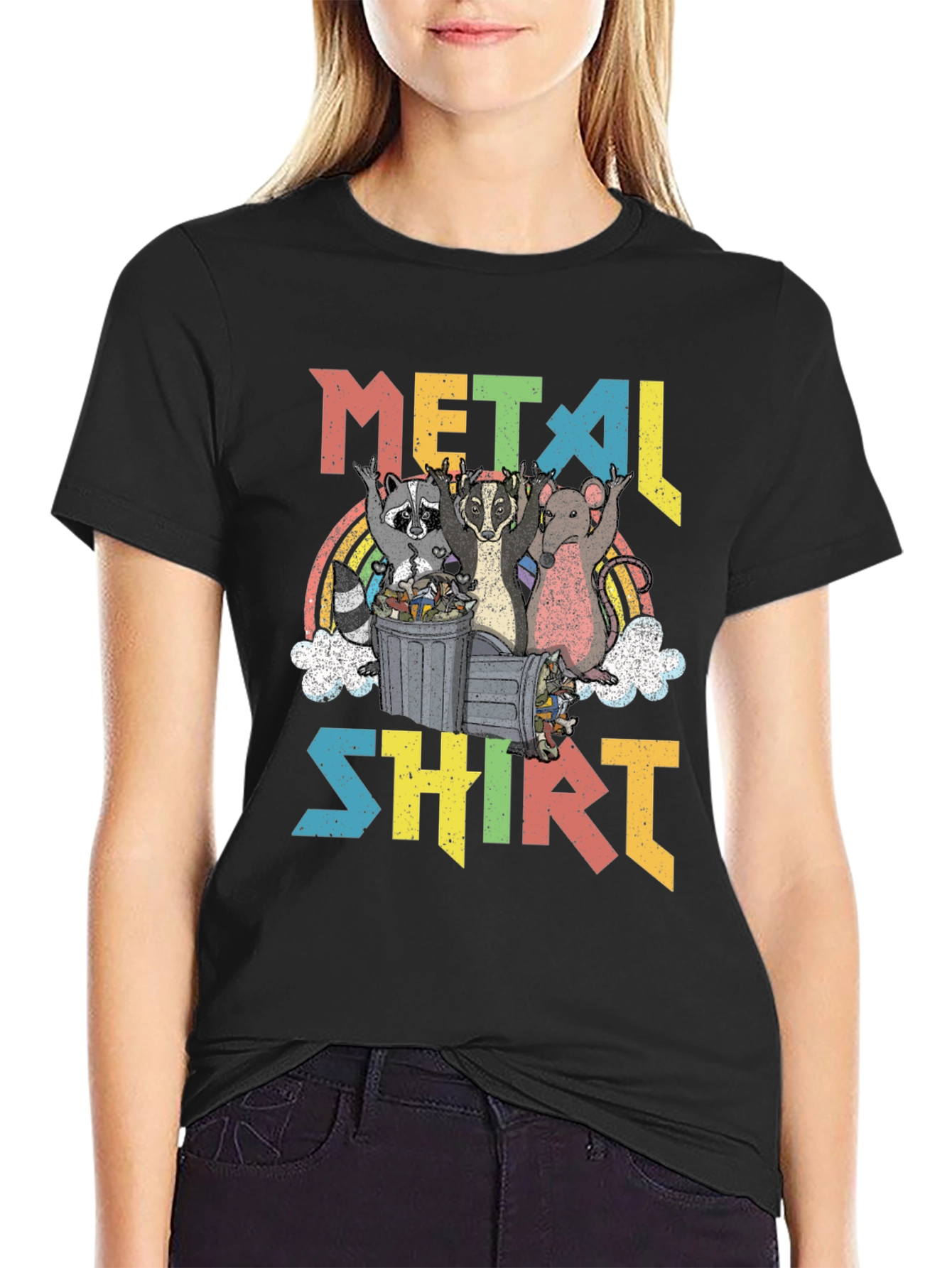 Metal Shirt - Trash Panda Band Tee