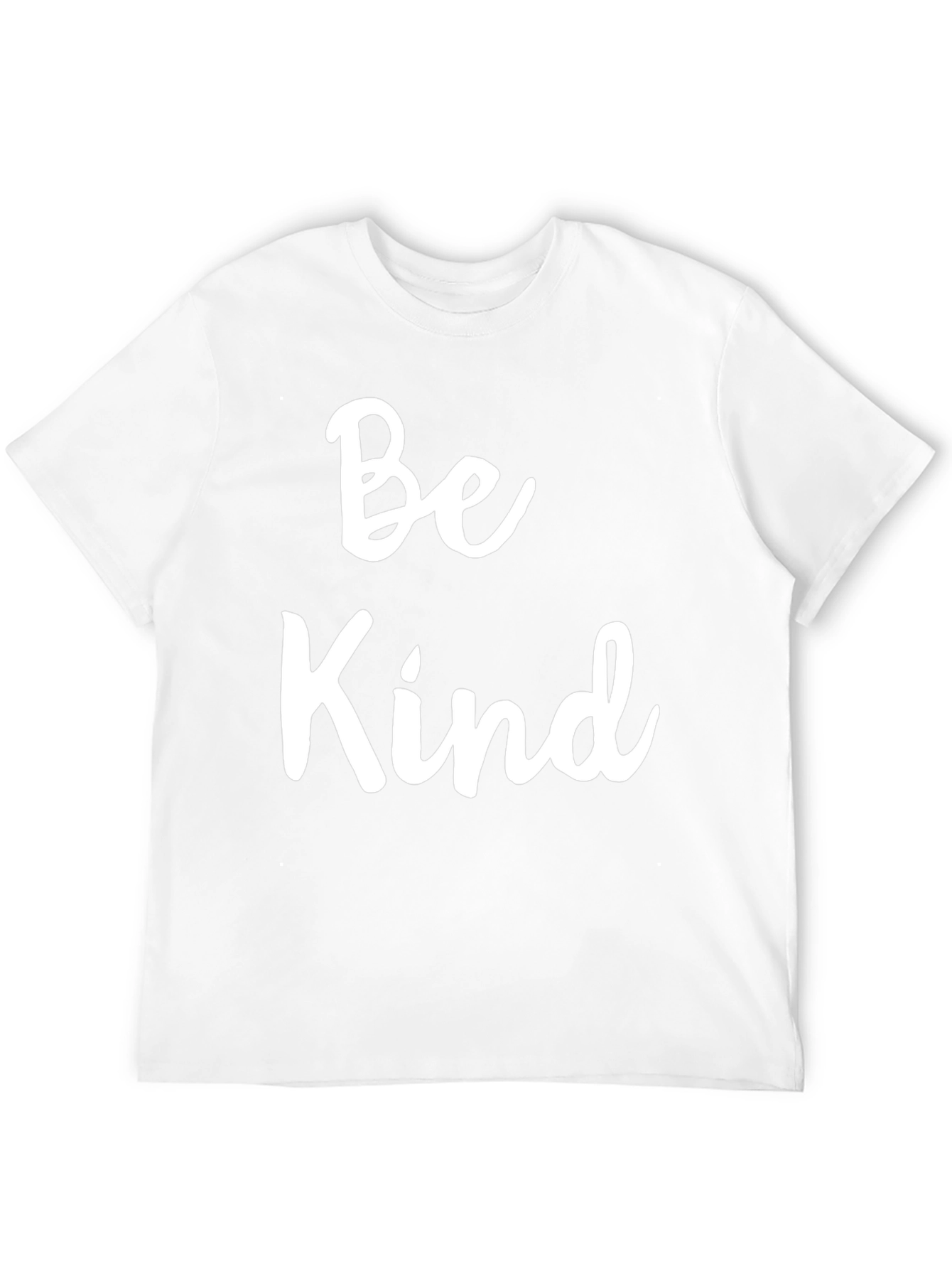 Be Kind Black T-Shirt - Positive Message Apparel