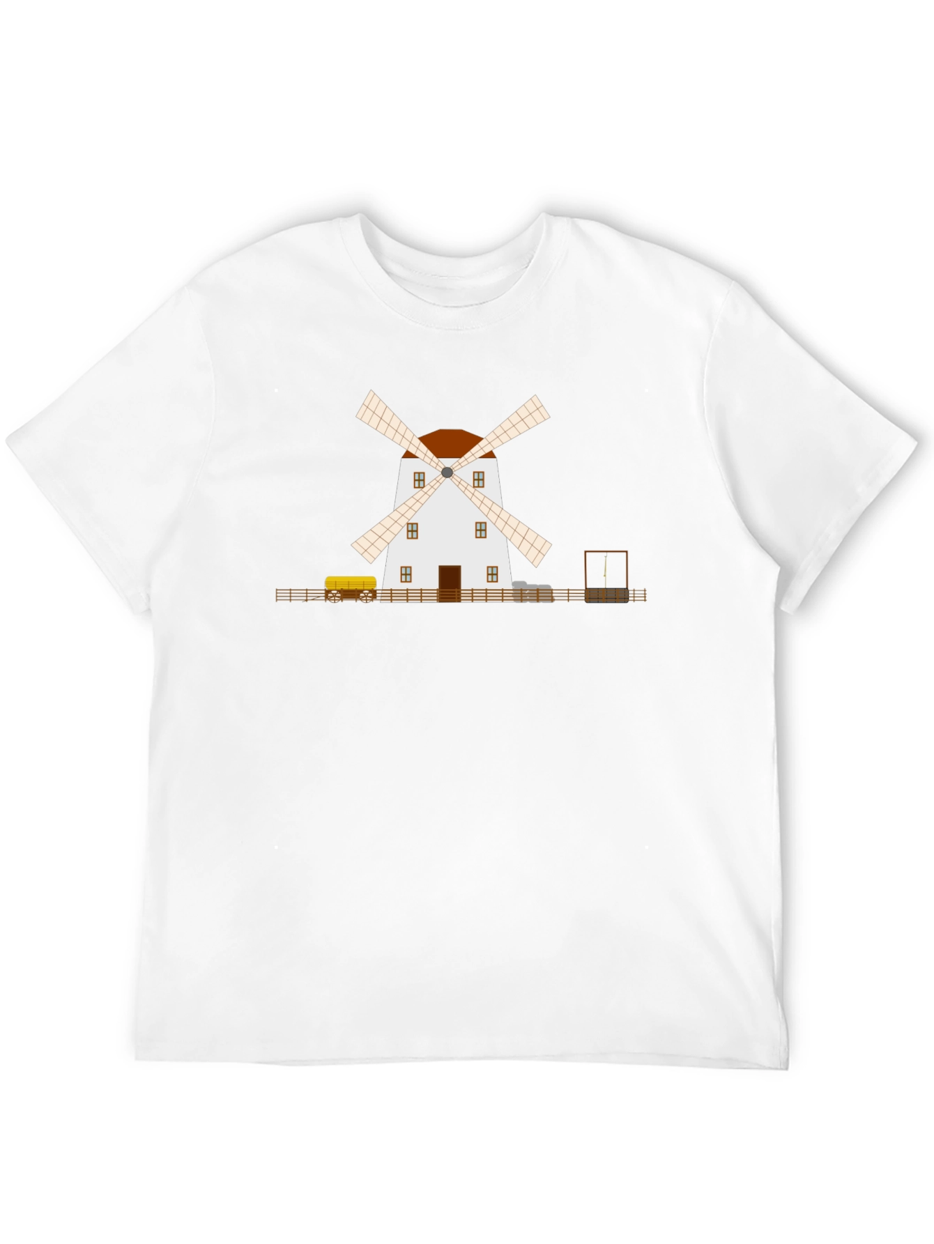 Windmill Graphic Tee - Classic Black T-Shirt
