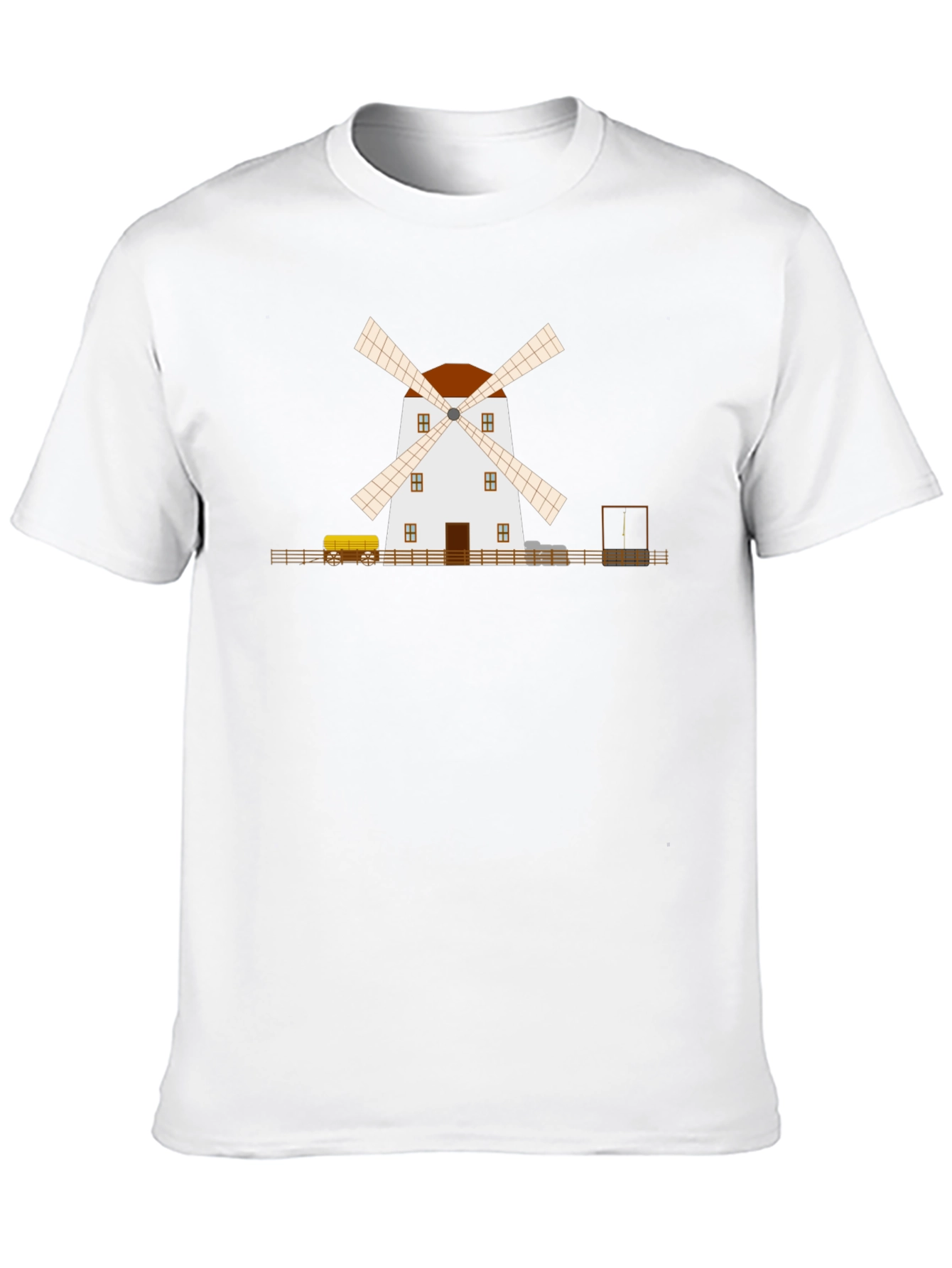 Windmill Graphic Tee - Classic Black T-Shirt