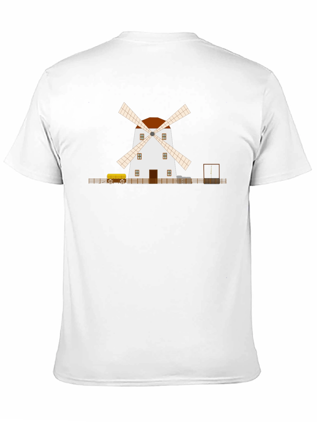 Windmill Graphic Tee - Classic Black T-Shirt