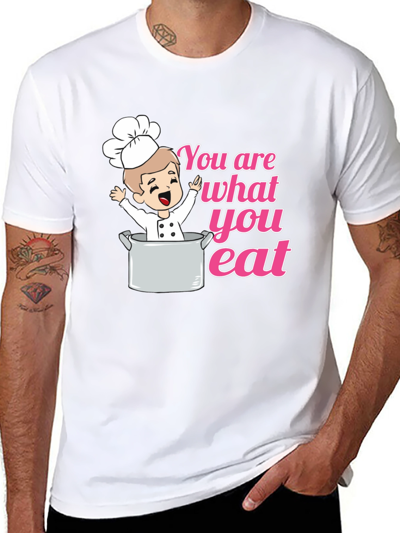 You are What You Eat Chef T-Shirt