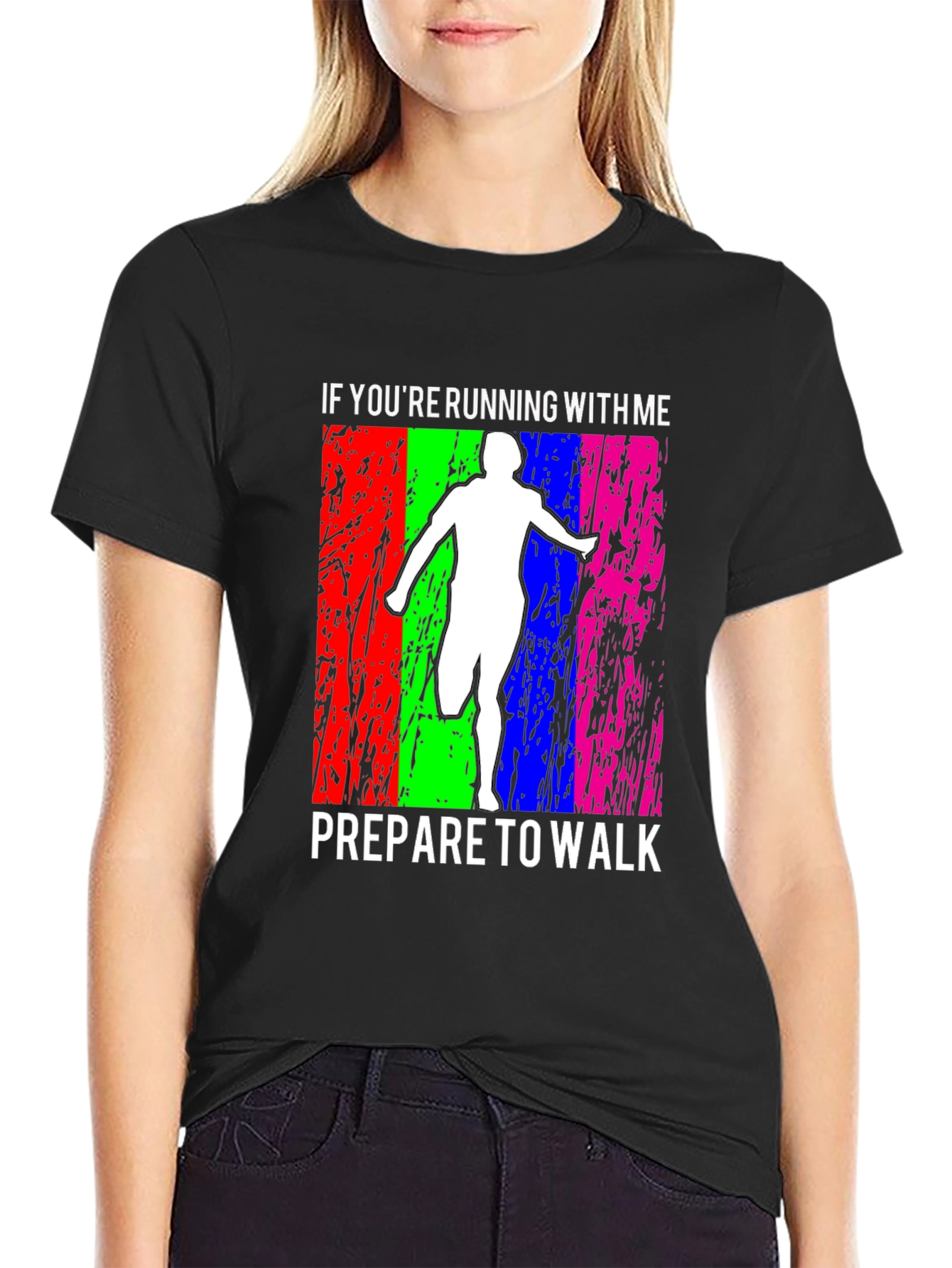 Funny Running T-Shirt: Prepare to Walk