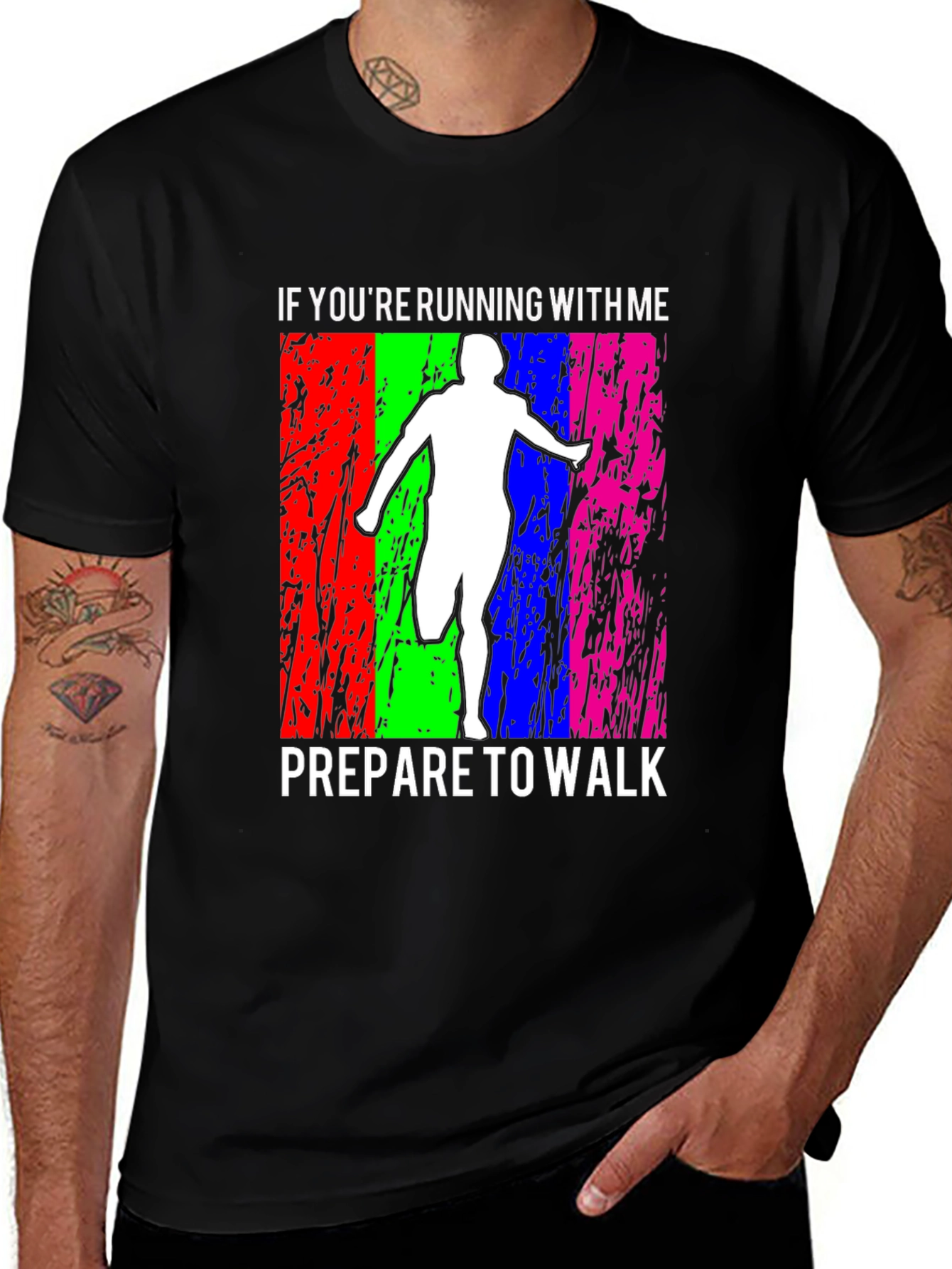 Funny Running T-Shirt: Prepare to Walk