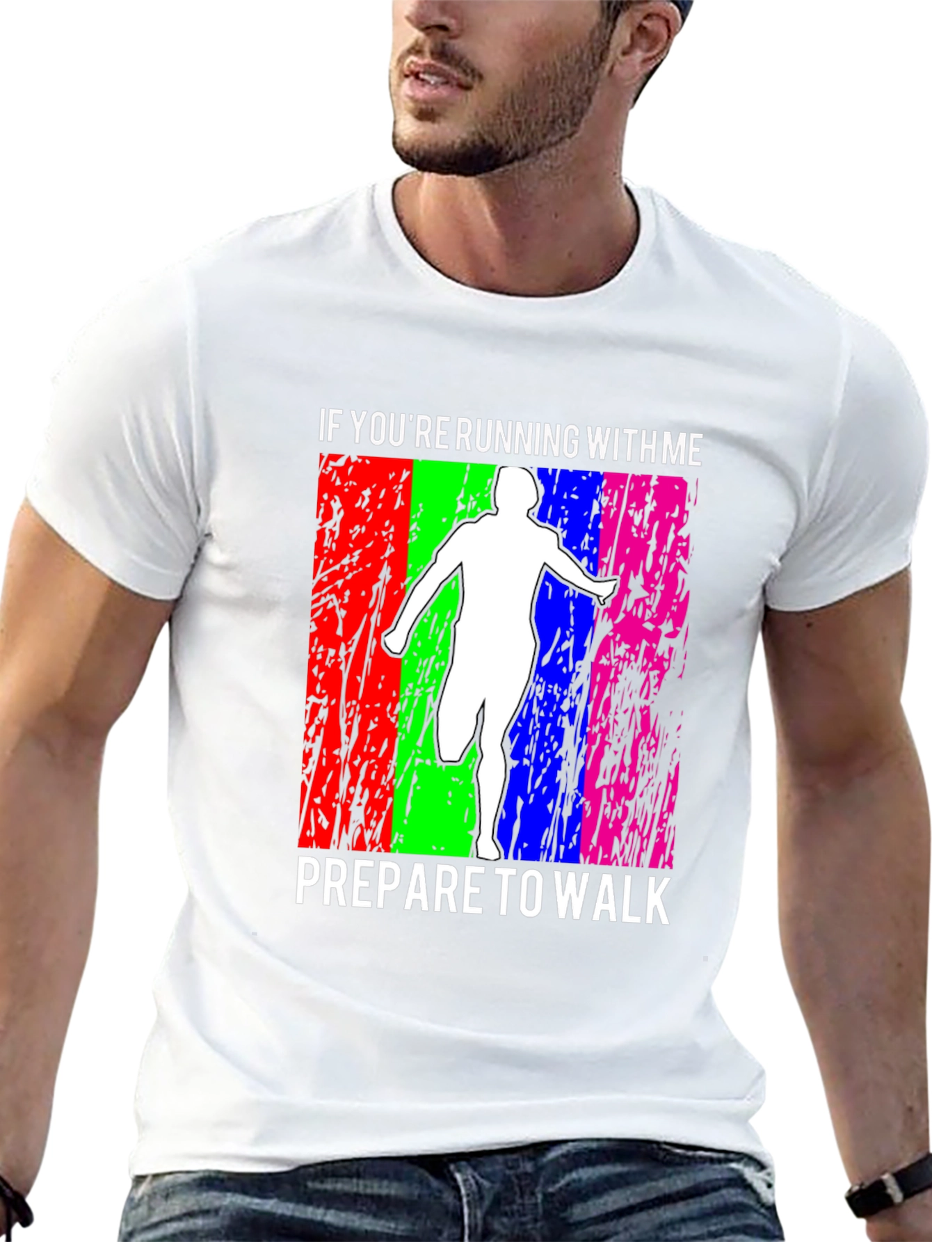 Funny Running T-Shirt: Prepare to Walk