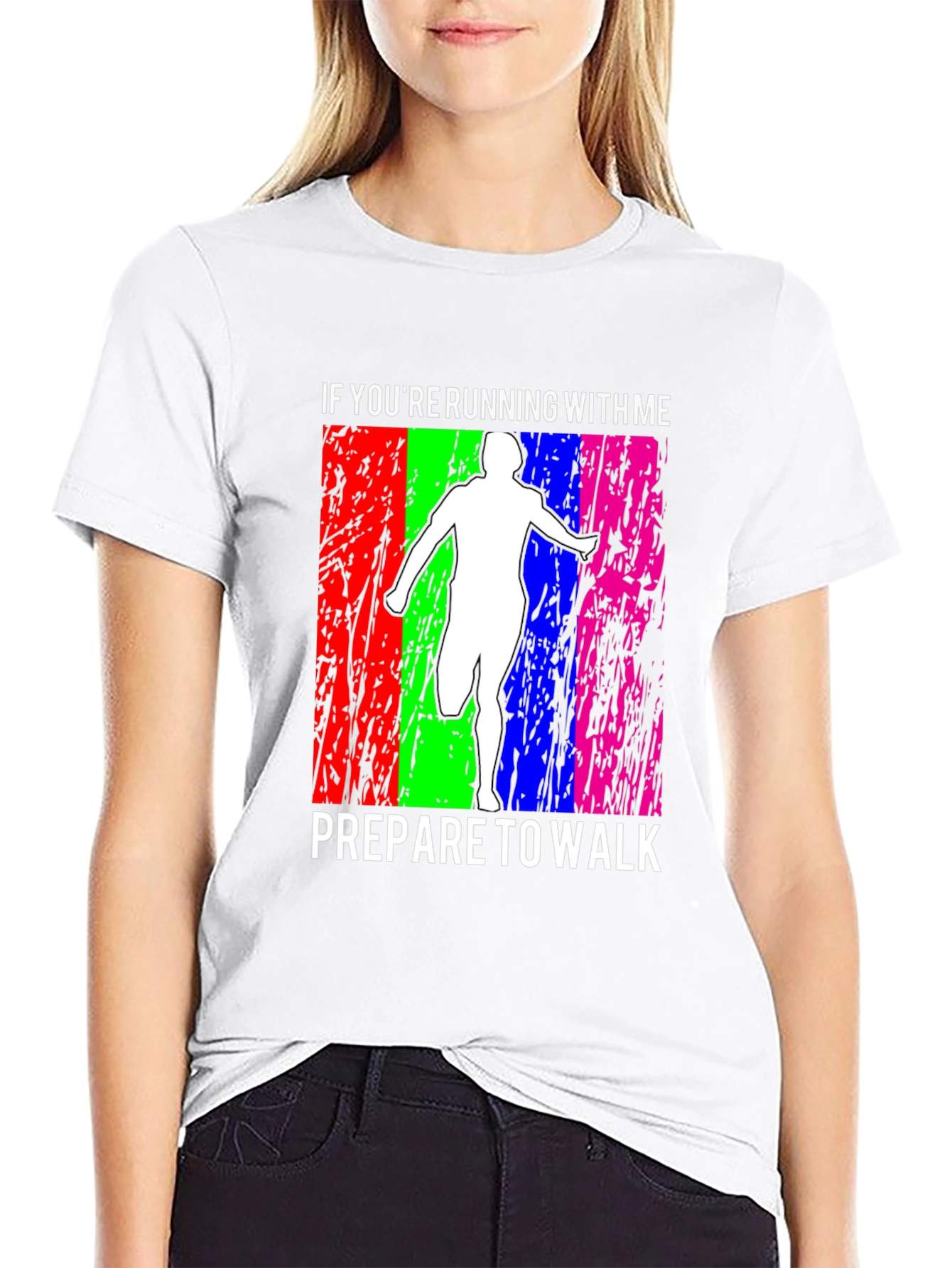 Funny Running T-Shirt: Prepare to Walk