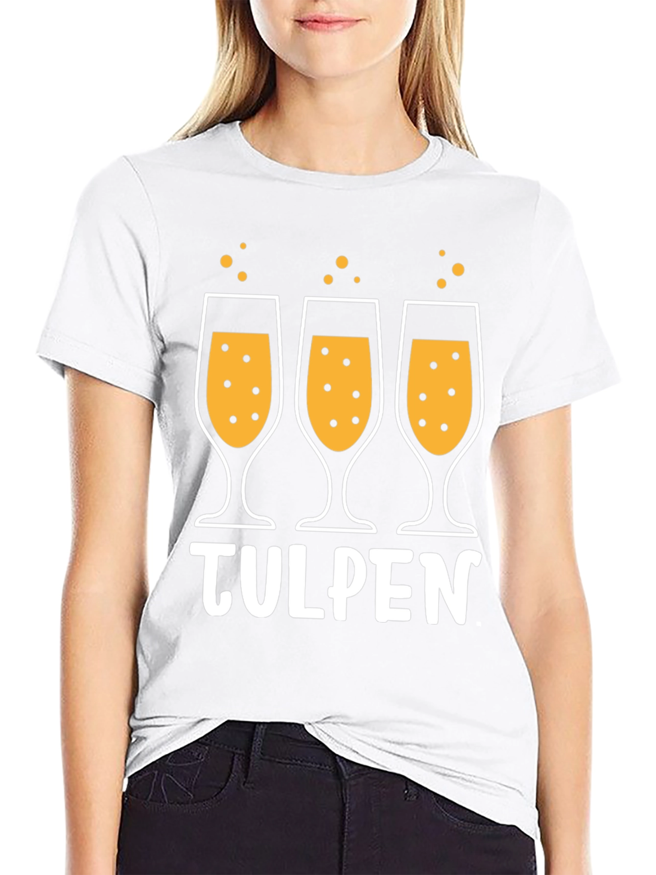 TULPEN Graphic T-Shirt - Fun Party Tee