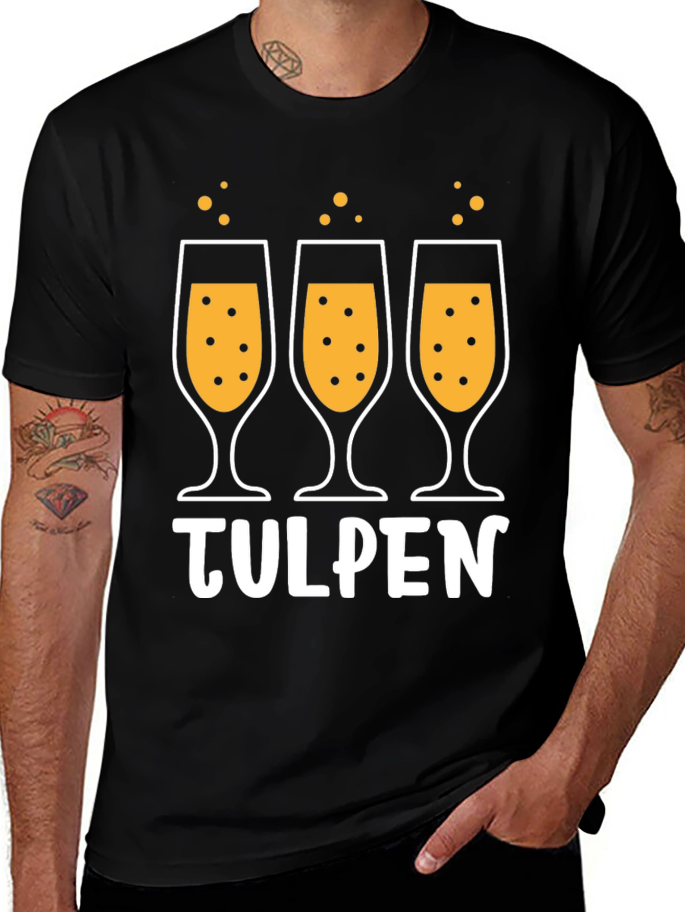 TULPEN Graphic T-Shirt - Fun Party Tee