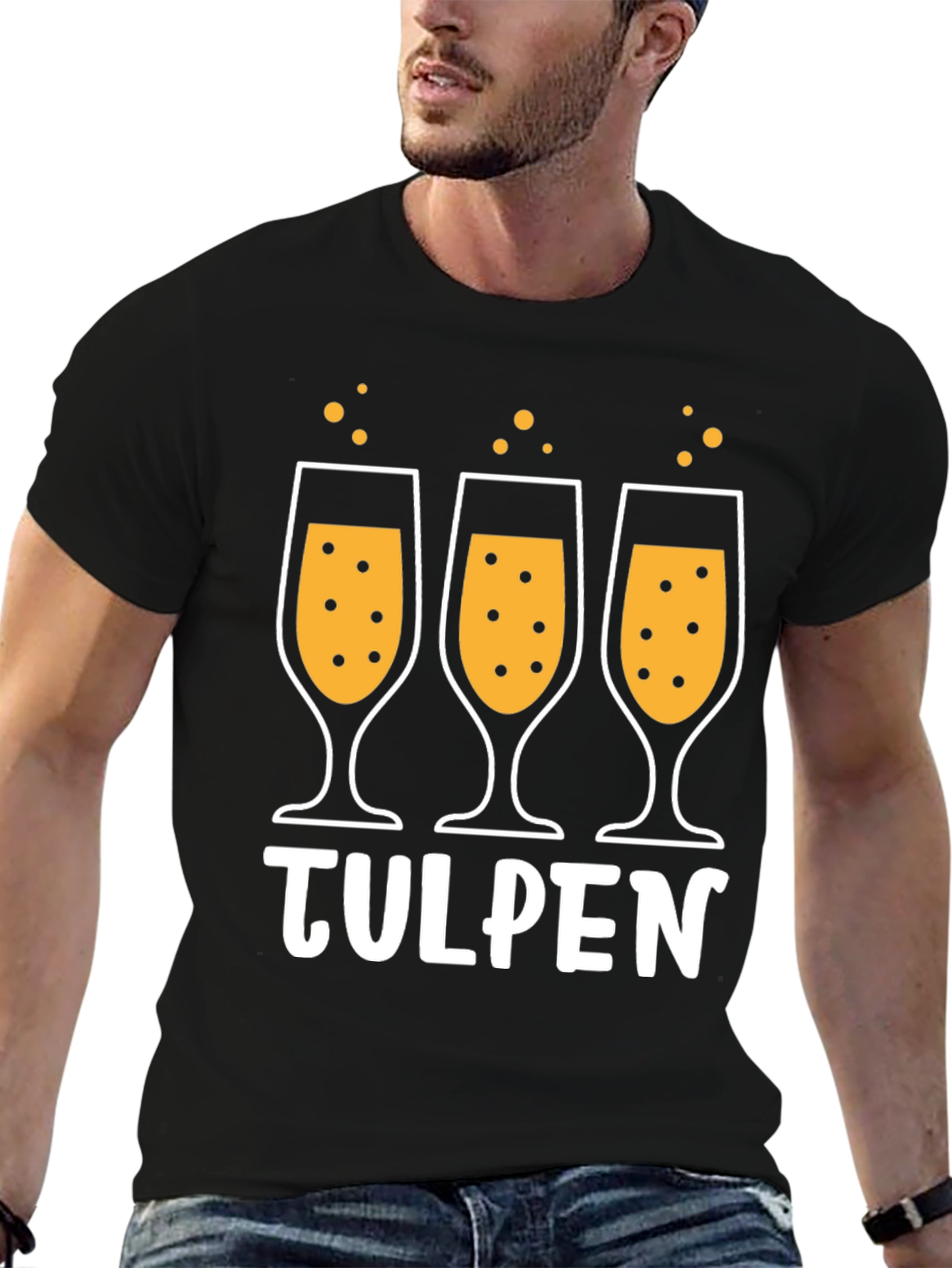 TULPEN Graphic T-Shirt - Fun Party Tee