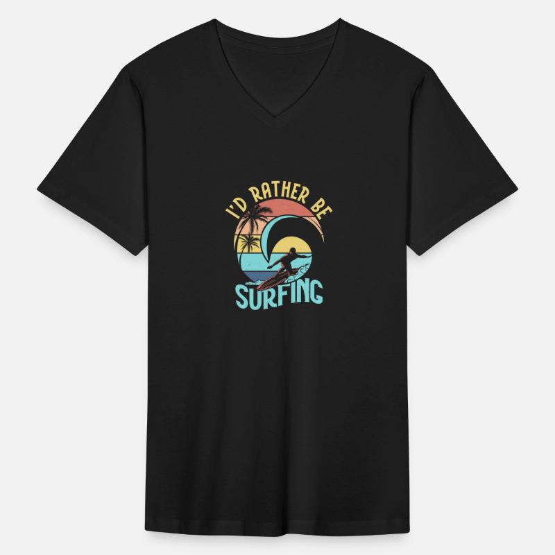 I'd Rather Be Surfing Summer Surfer Surfboard