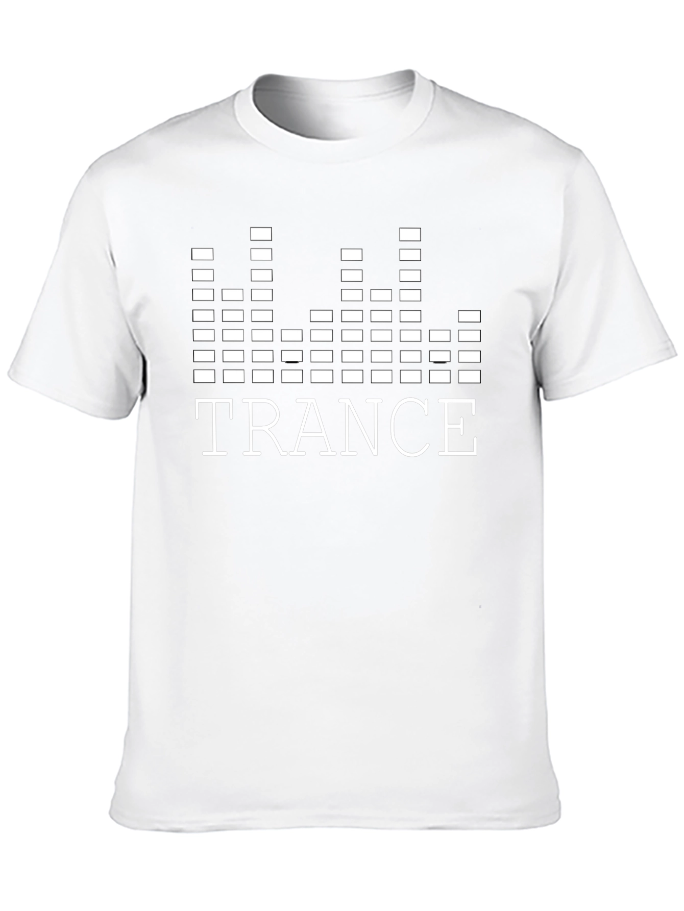Trance Music Graphic Black T-Shirt