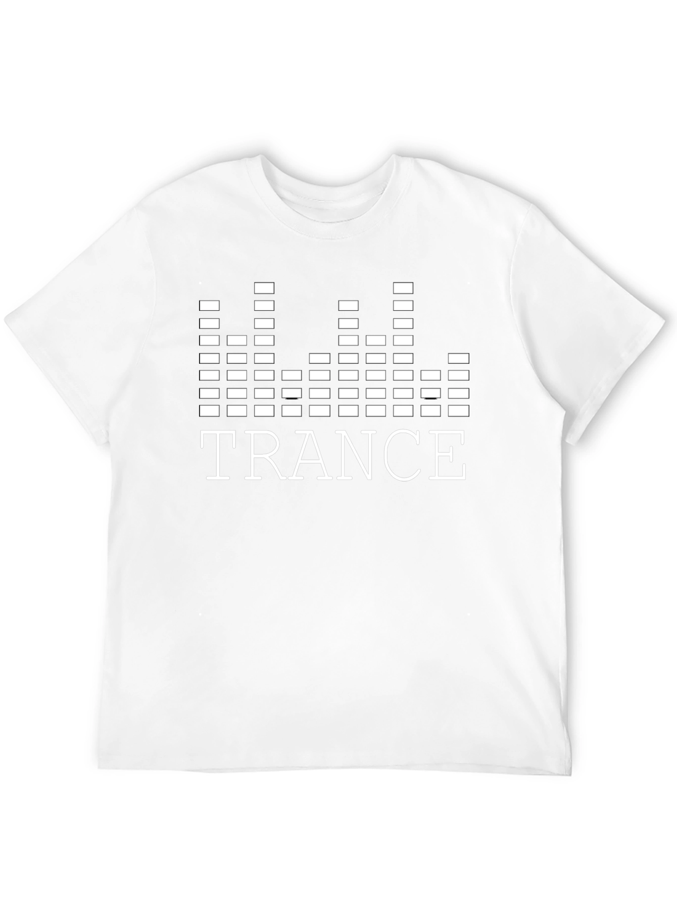 Trance Music Graphic Black T-Shirt