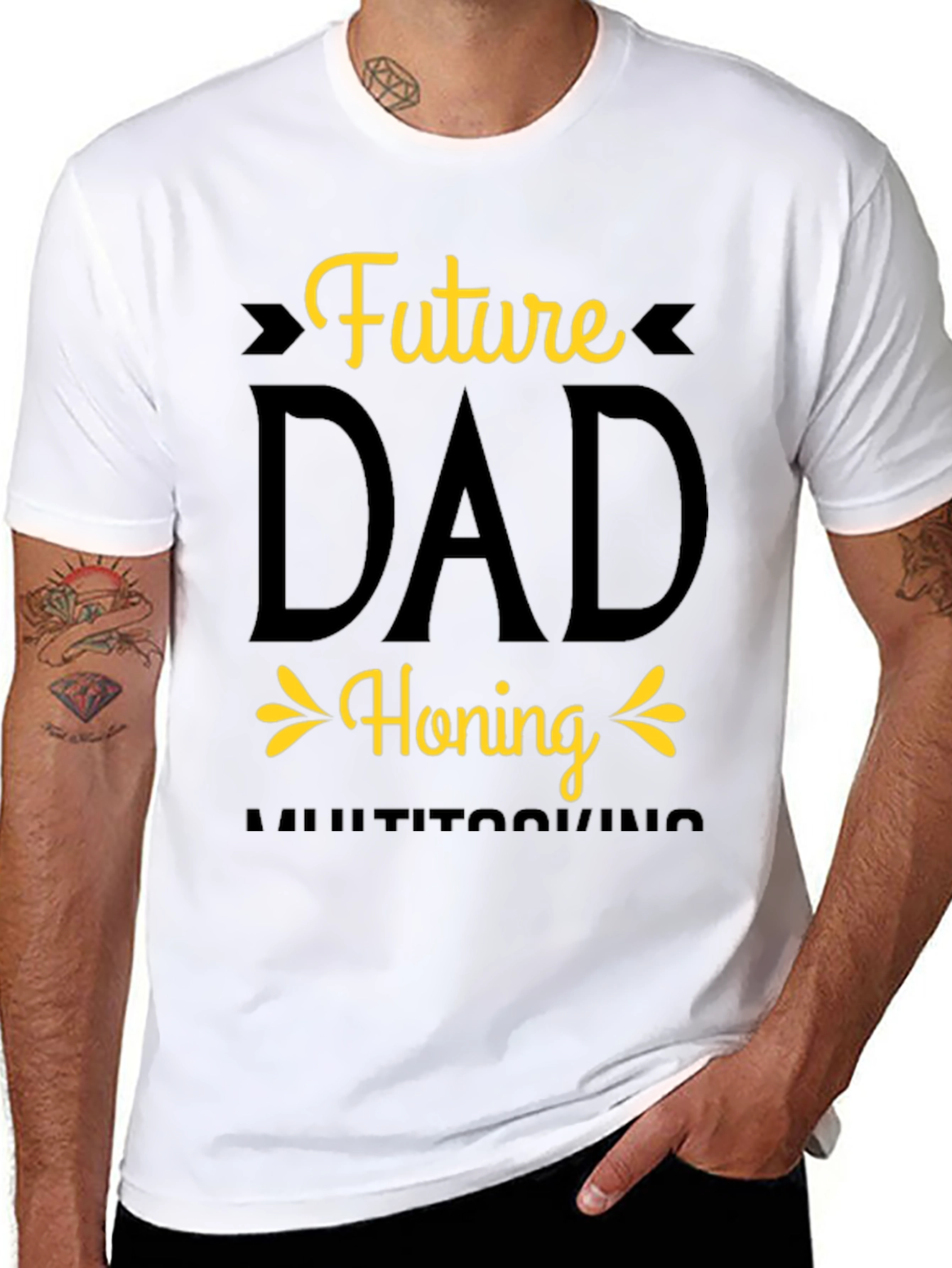 Future Dad Honing Multitasking T-Shirt