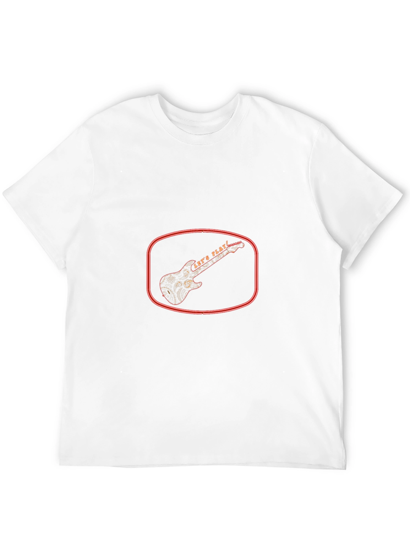 Lets Play Graphic Tee - Black