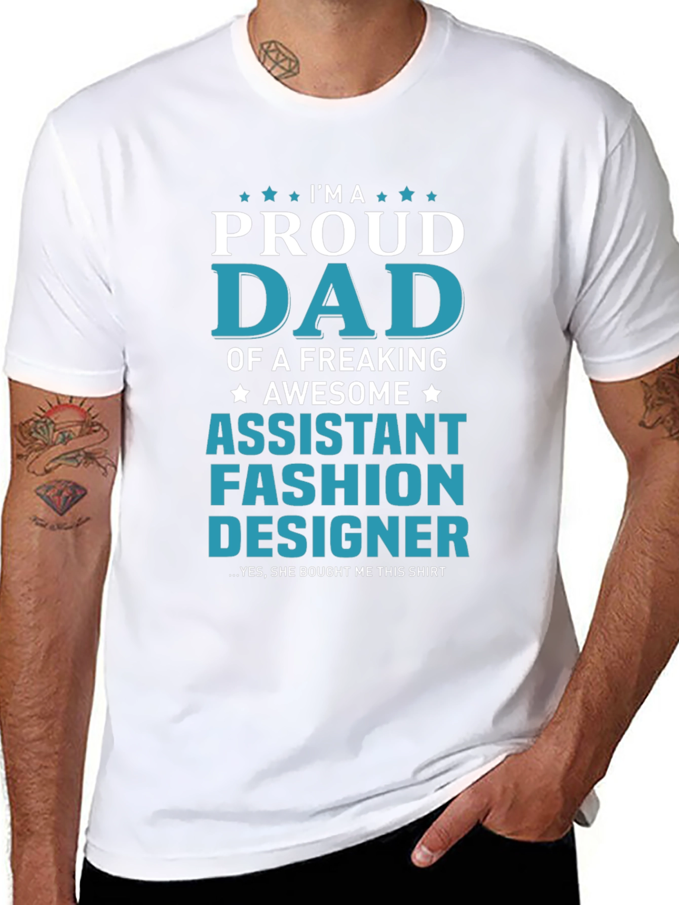 Proud Dad of an Assistant Fashion Designer T-Shirt