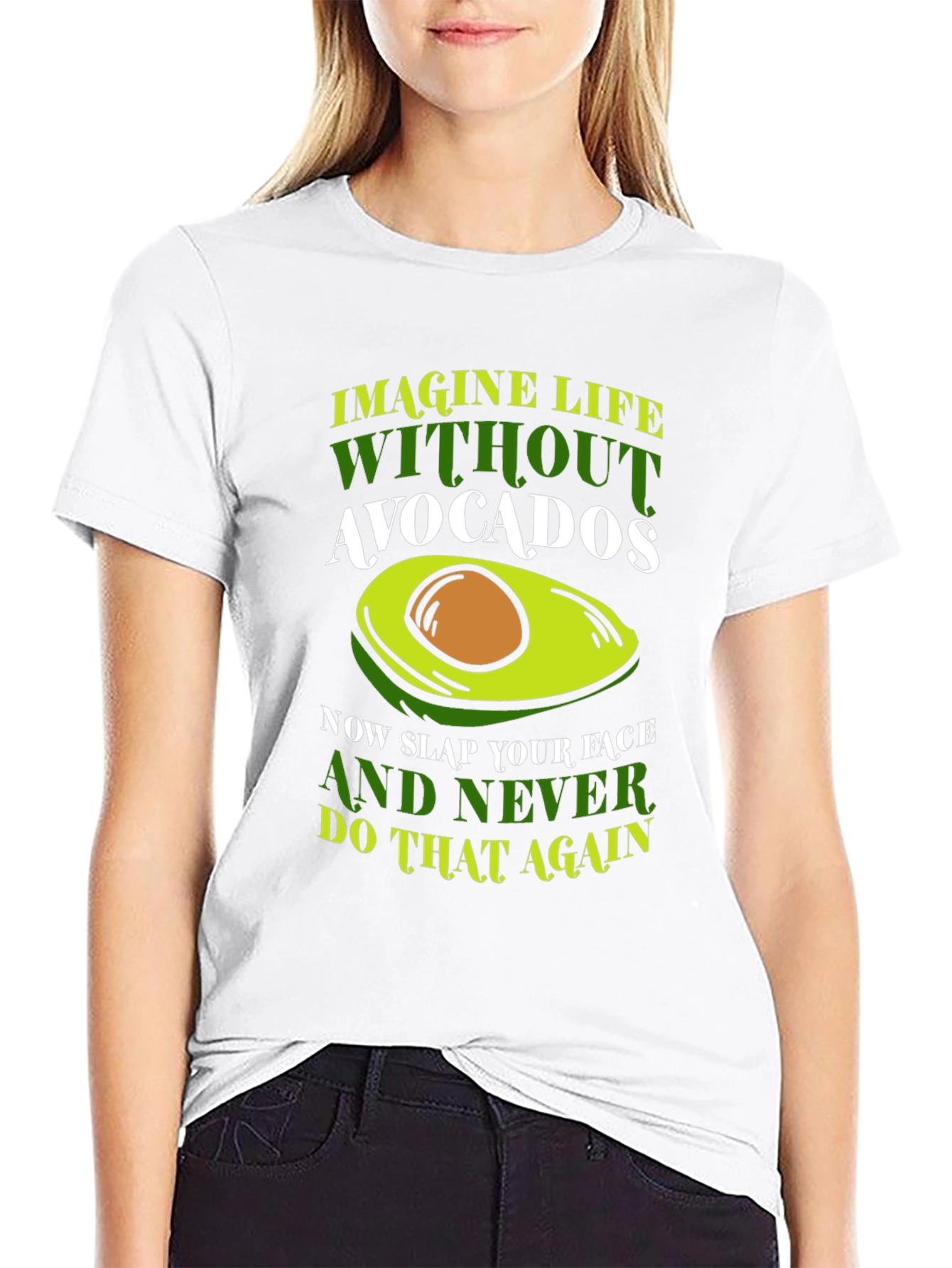 Avocado Lovers T-Shirt: Imagine Life Without Avocados