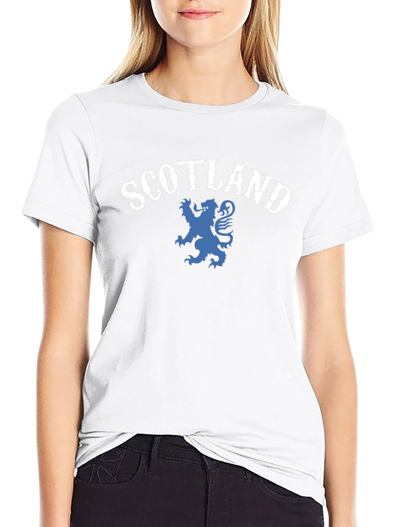 Scotland Lion Rampant T-Shirt - Black