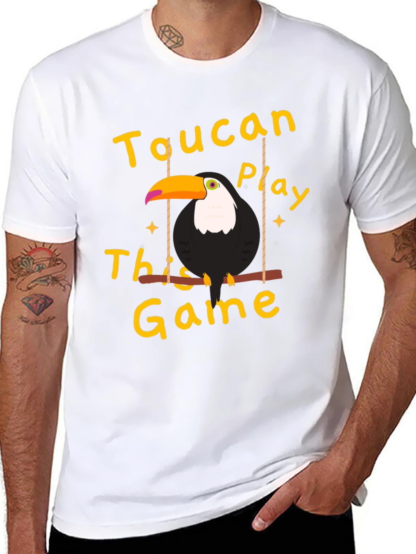 Toucan Play This Game Graphic T-Shirt