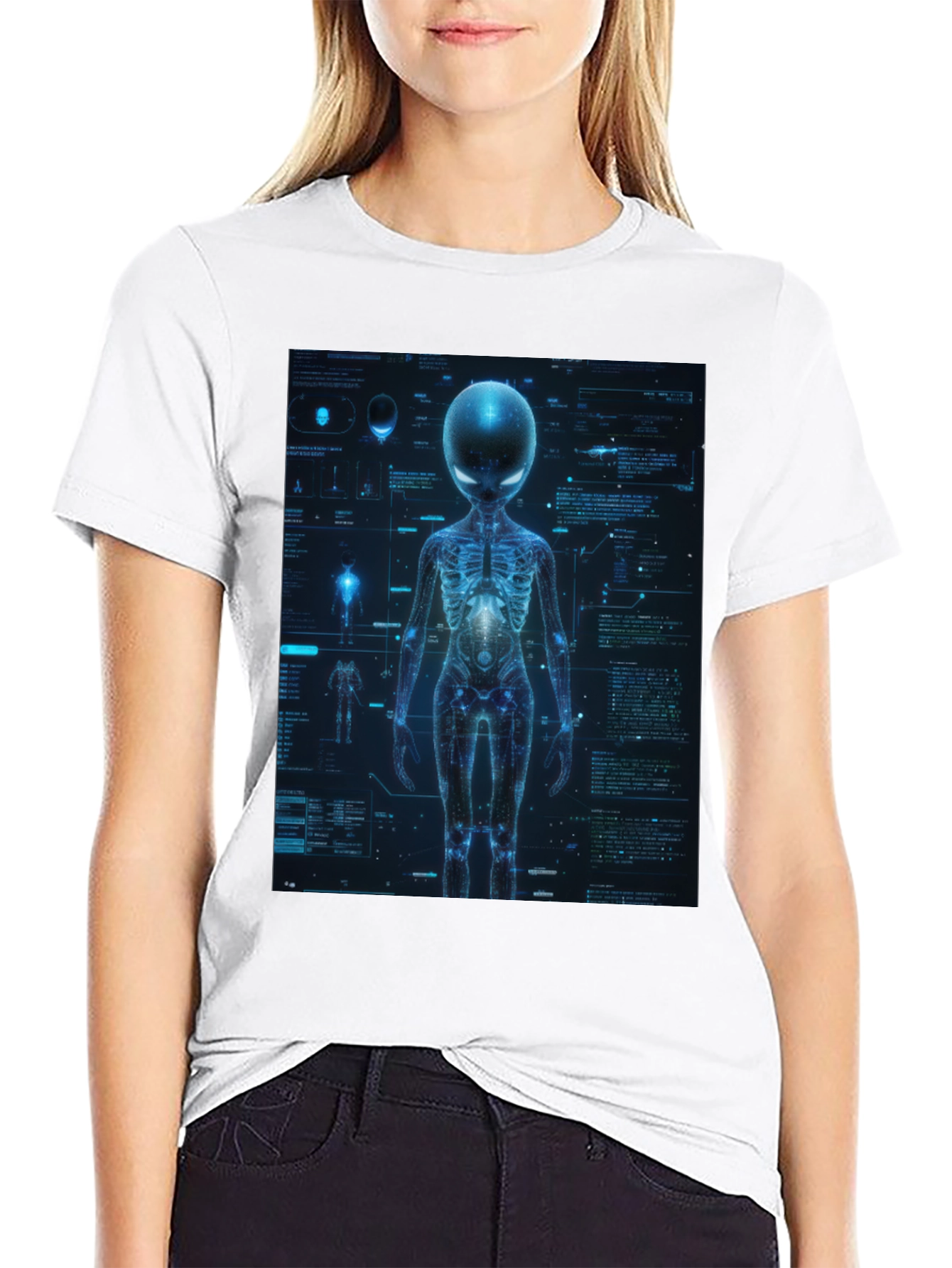 Alien Anatomy Graphic T-Shirt