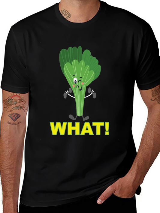 Funny Celery Workout T-Shirt - WHAT! Design
