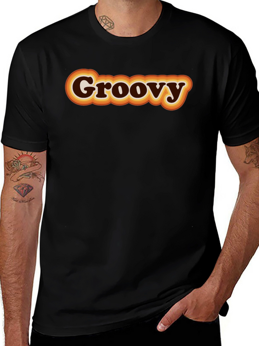 Retro Groovy T-Shirt - Vintage Style Cool Tee