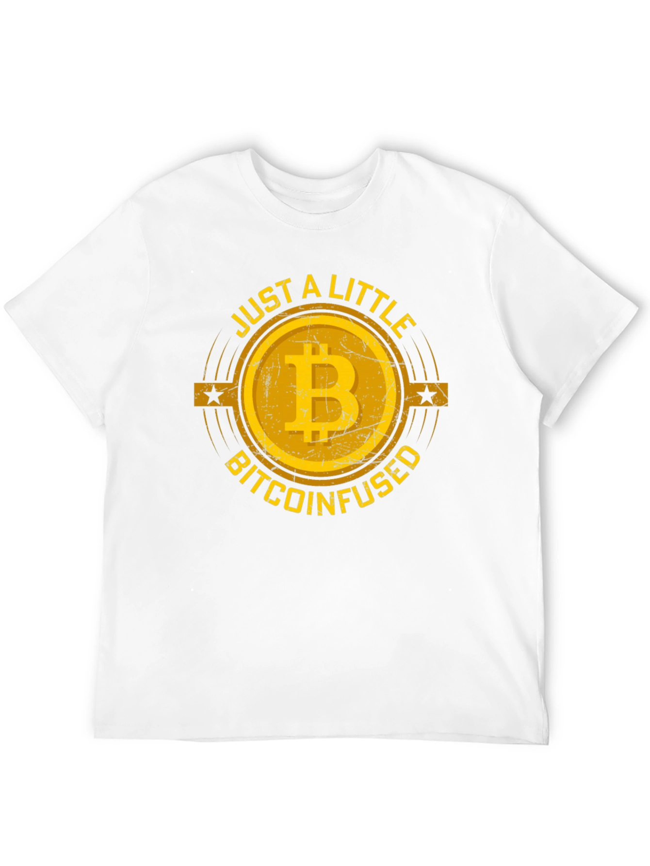 Bitcoin Infused Graphic Tee - Black