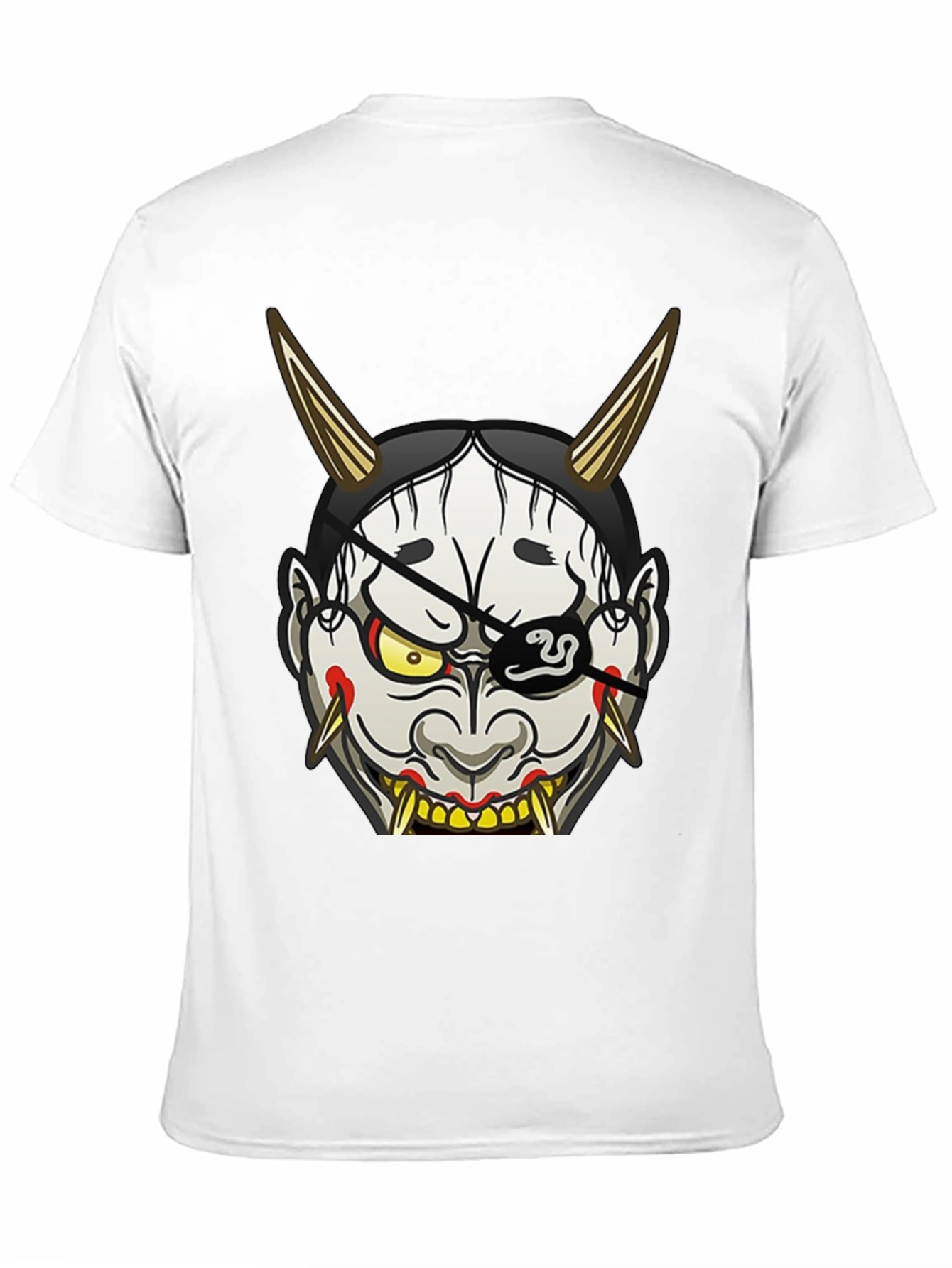 Oni Mask T-Shirt - Unique Graphic Tee