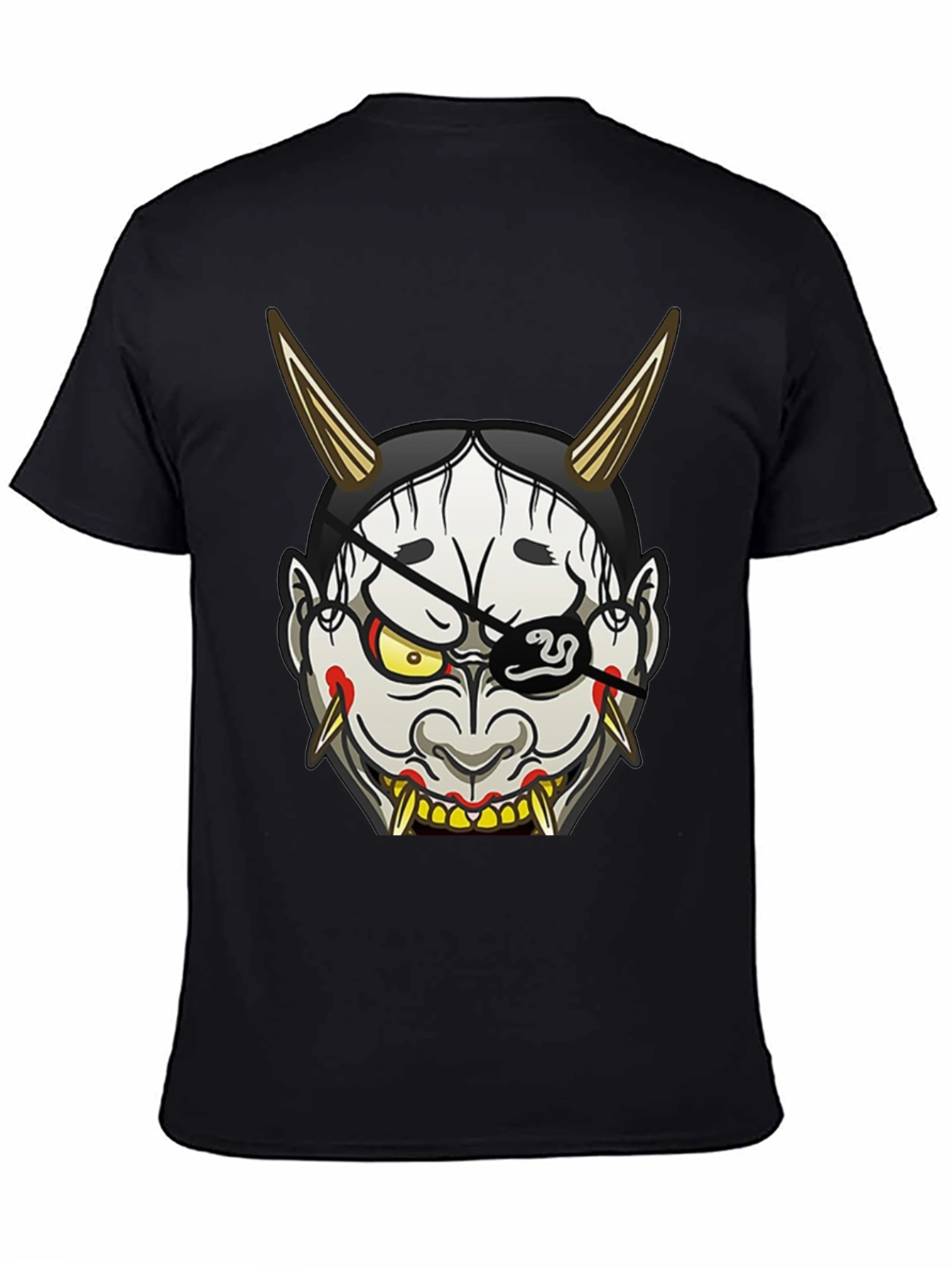 Oni Mask T-Shirt - Unique Graphic Tee