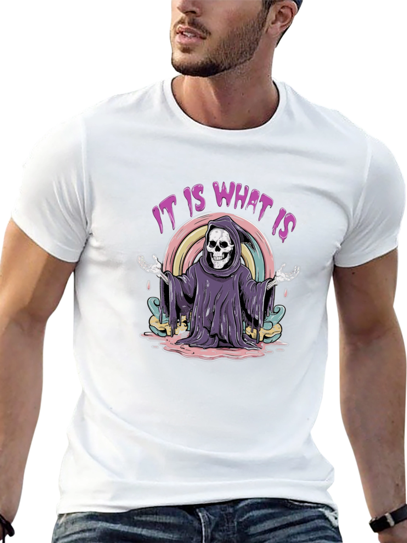 It Is What It Is Grim Reaper T-Shirt
