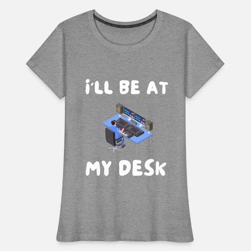 I'll Be At My Desk- Sound Engineer Recording