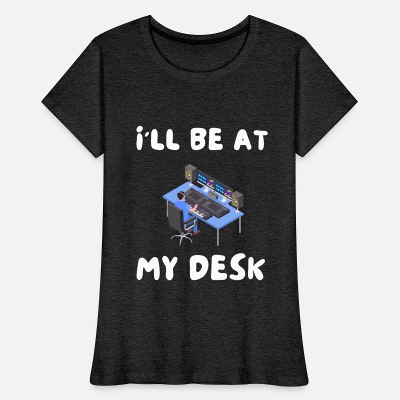 I'll Be At My Desk- Sound Engineer Recording