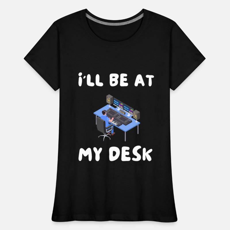 I'll Be At My Desk- Sound Engineer Recording