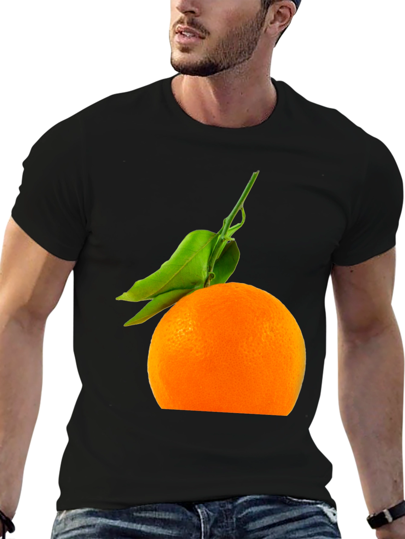 Orange Fruit Graphic Tee